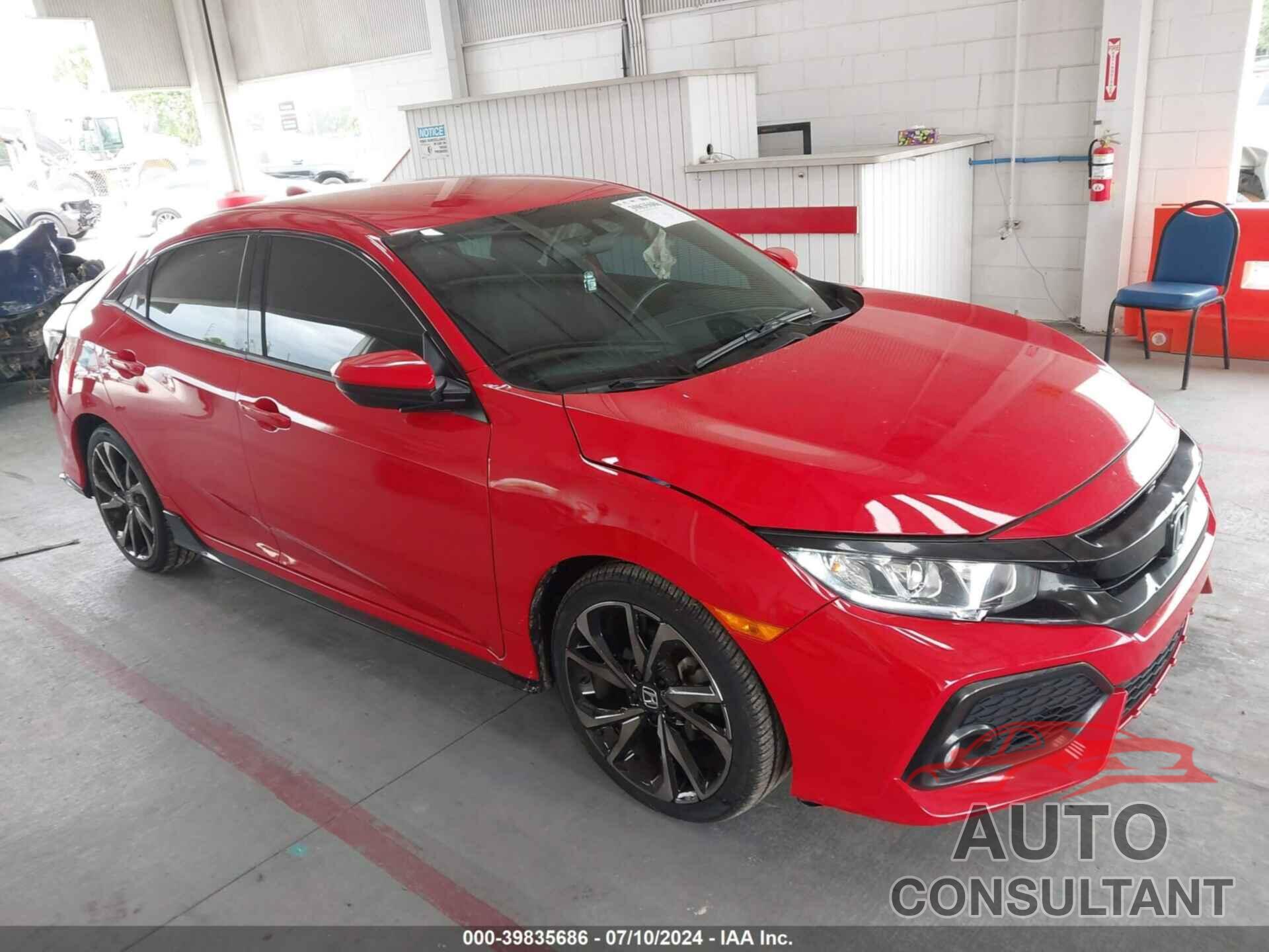 HONDA CIVIC 2018 - SHHFK7H45JU406815