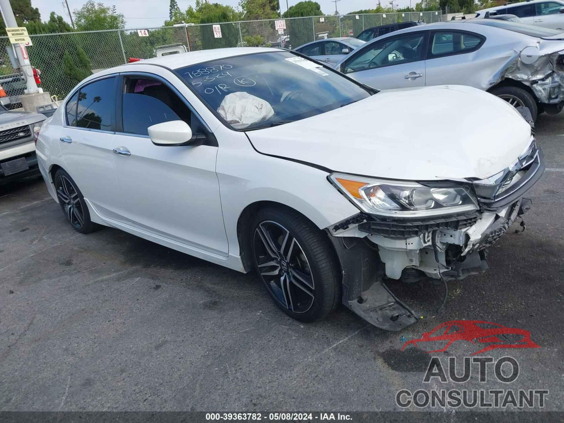 HONDA ACCORD 2017 - 1HGCR2F51HA068297