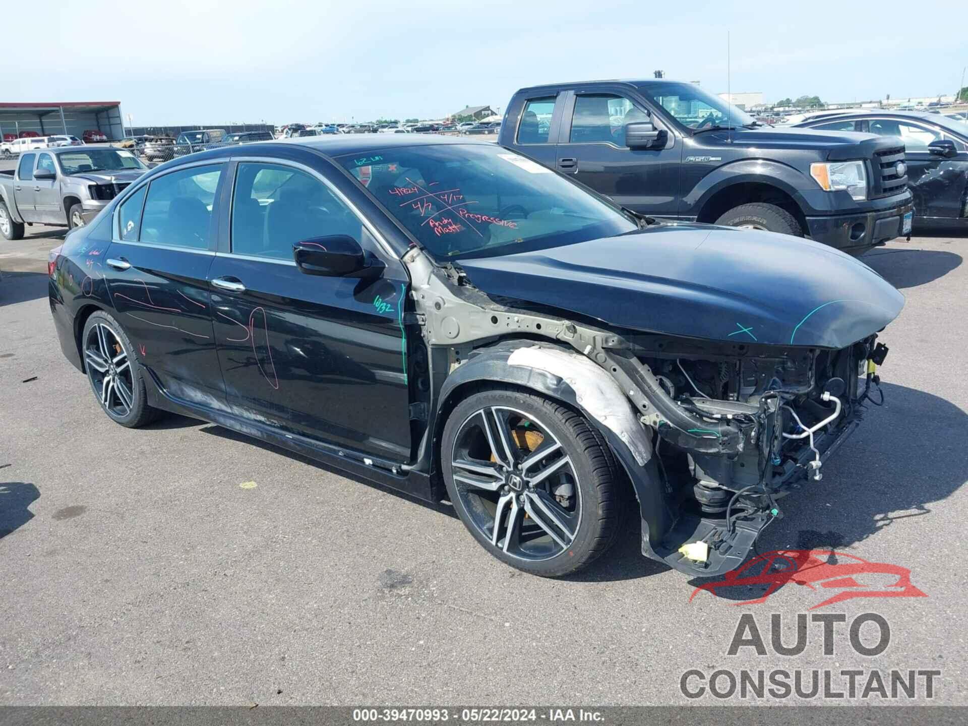 HONDA ACCORD 2017 - 1HGCR2F52HA294073