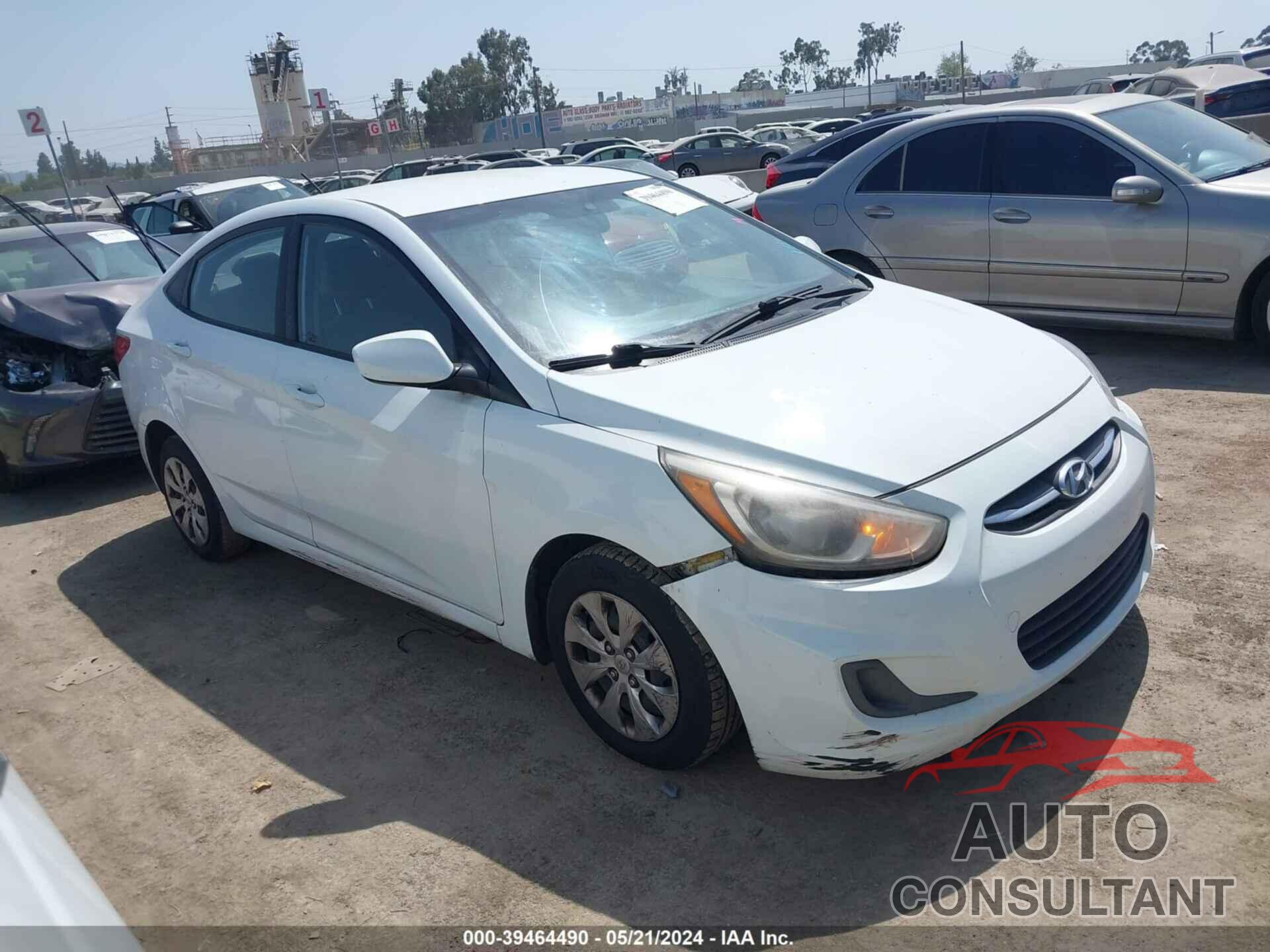 HYUNDAI ACCENT 2016 - KMHCT4AE9GU956839