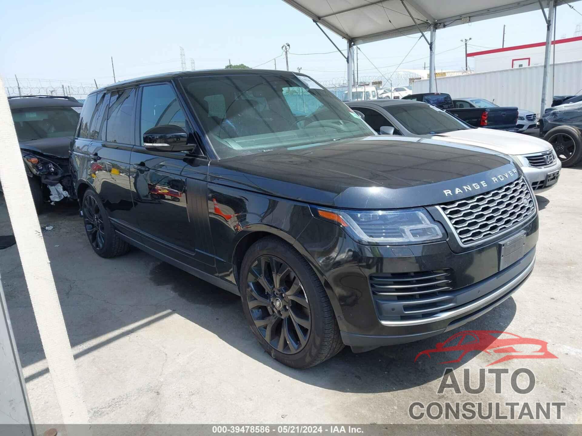 LAND ROVER RANGE ROVER 2020 - SALGS2SE2LA573437