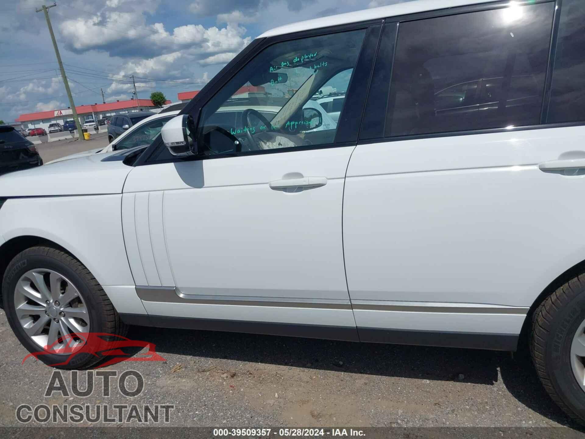 LAND ROVER RANGE ROVER 2017 - SALGS2FV4HA329080