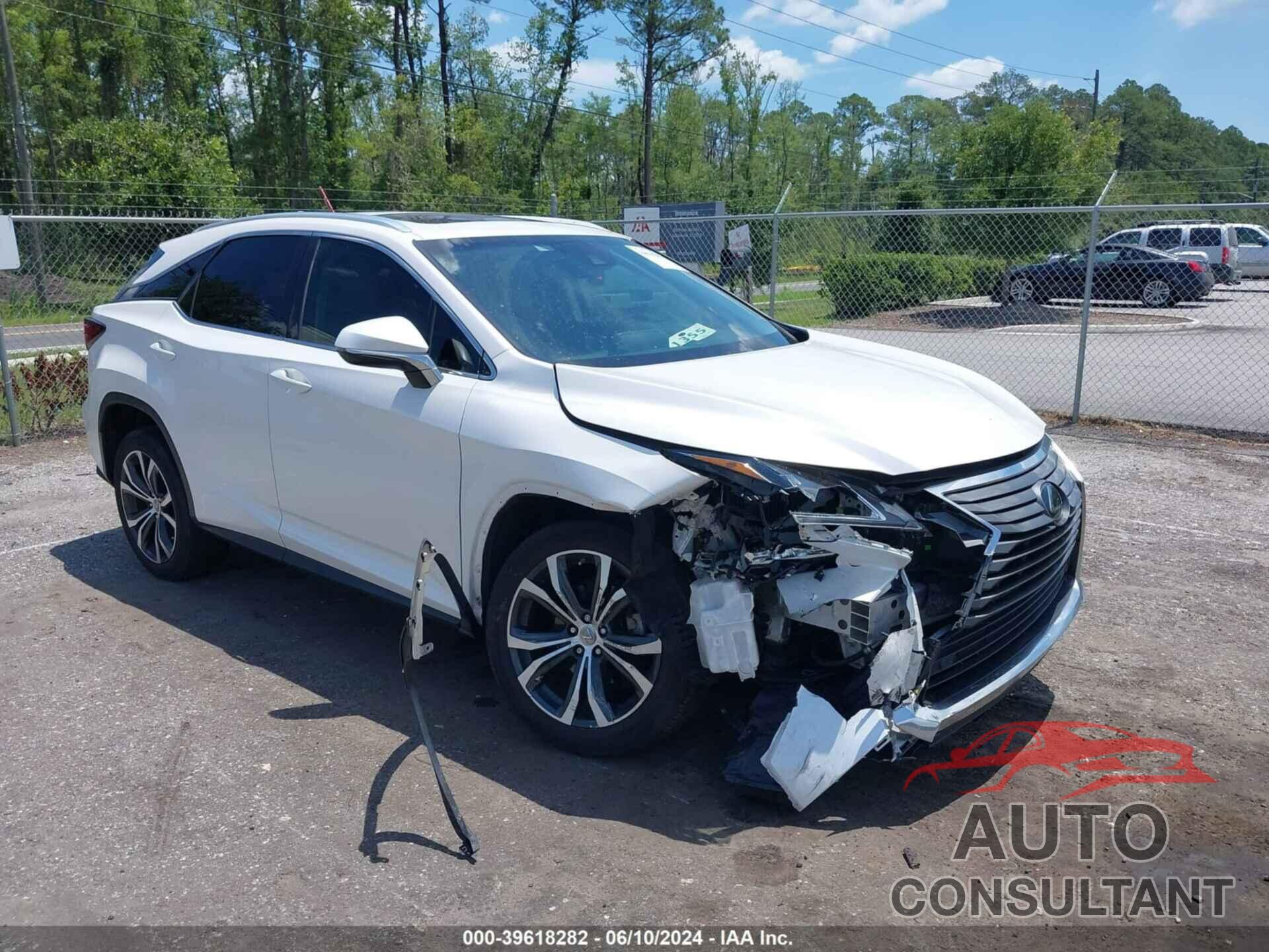 LEXUS RX 350 2017 - 2T2ZZMCA4HC070395