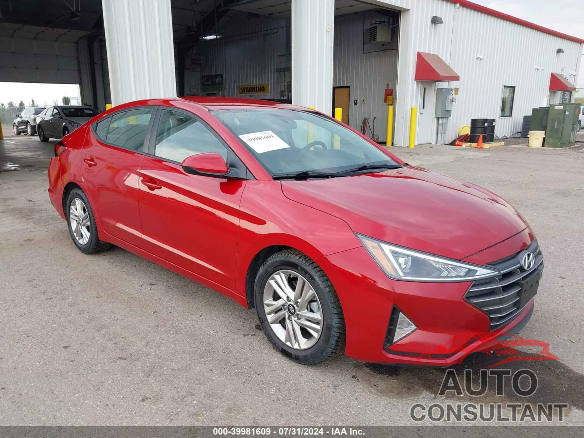 HYUNDAI ELANTRA 2020 - 5NPD84LF2LH509645