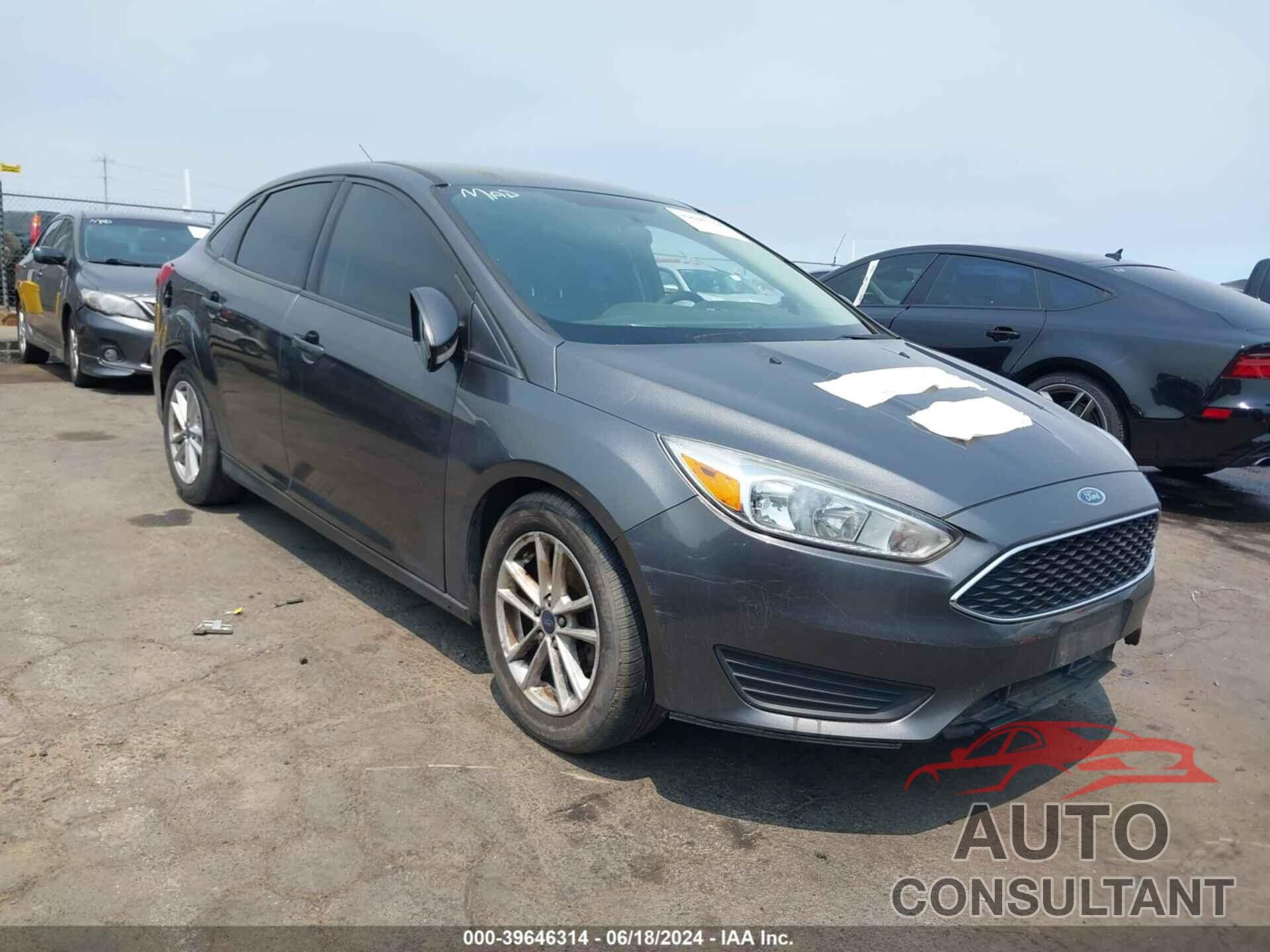 FORD FOCUS 2017 - 1FADP3F20HL300077