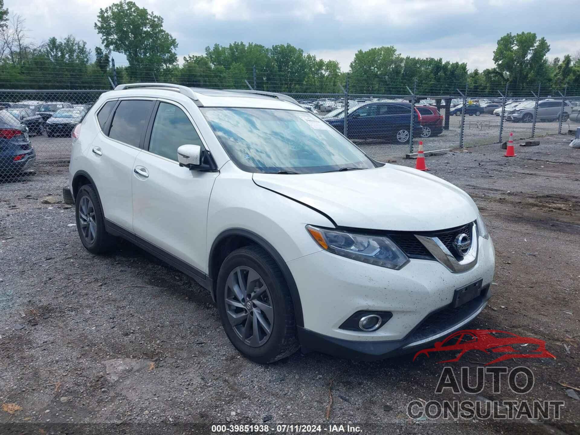 NISSAN ROGUE 2016 - 5N1AT2MV9GC770070