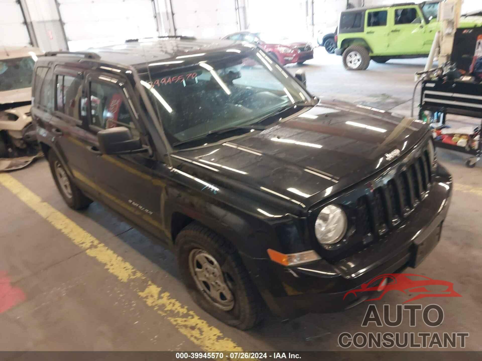 JEEP PATRIOT 2017 - 1C4NJPBB7HD161752