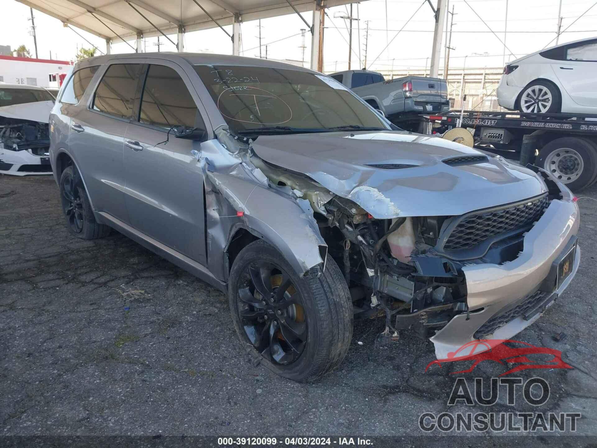 DODGE DURANGO 2021 - 1C4SDHCT0MC791538