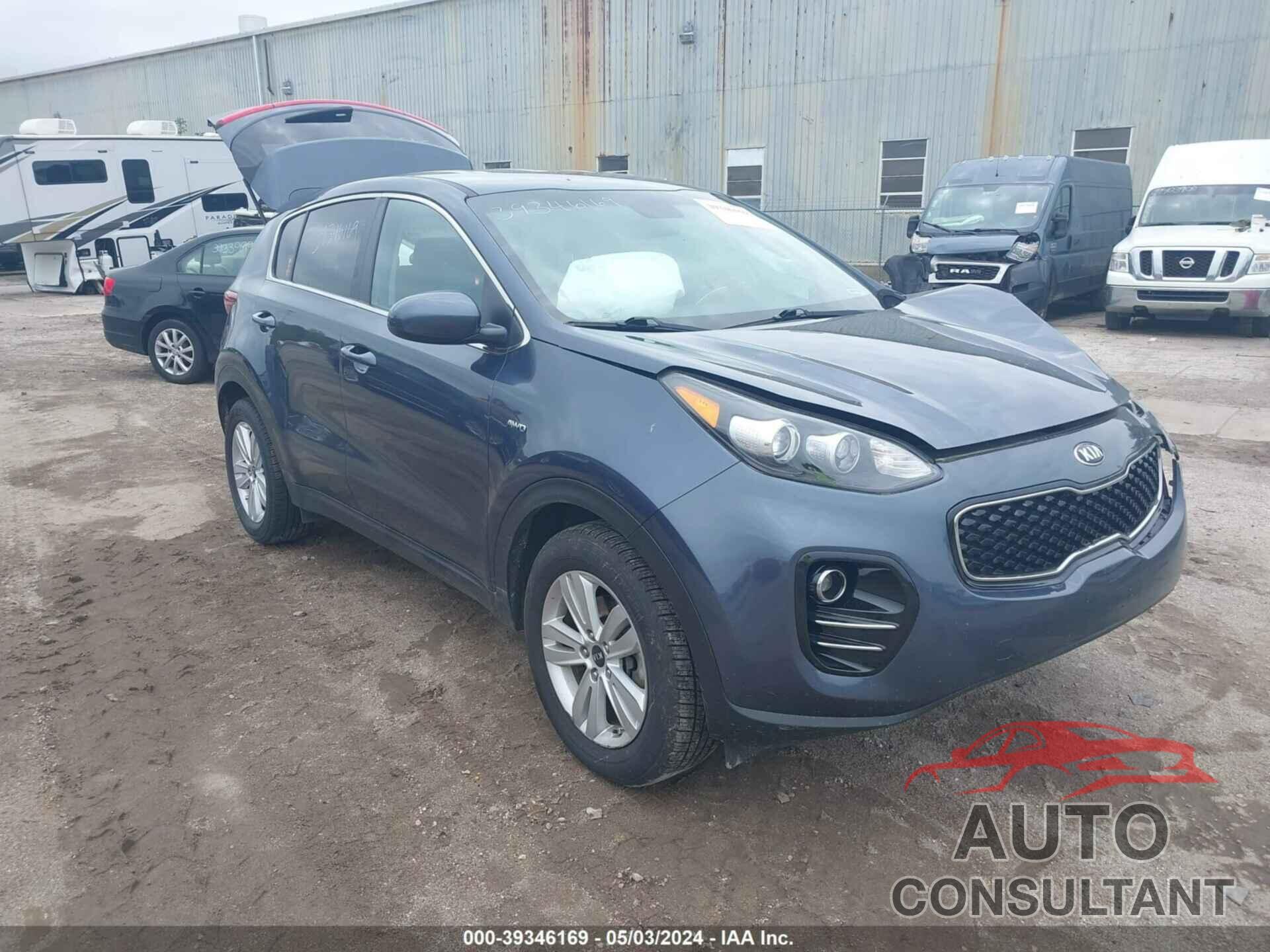 KIA SPORTAGE 2018 - KNDPMCAC1J7347455