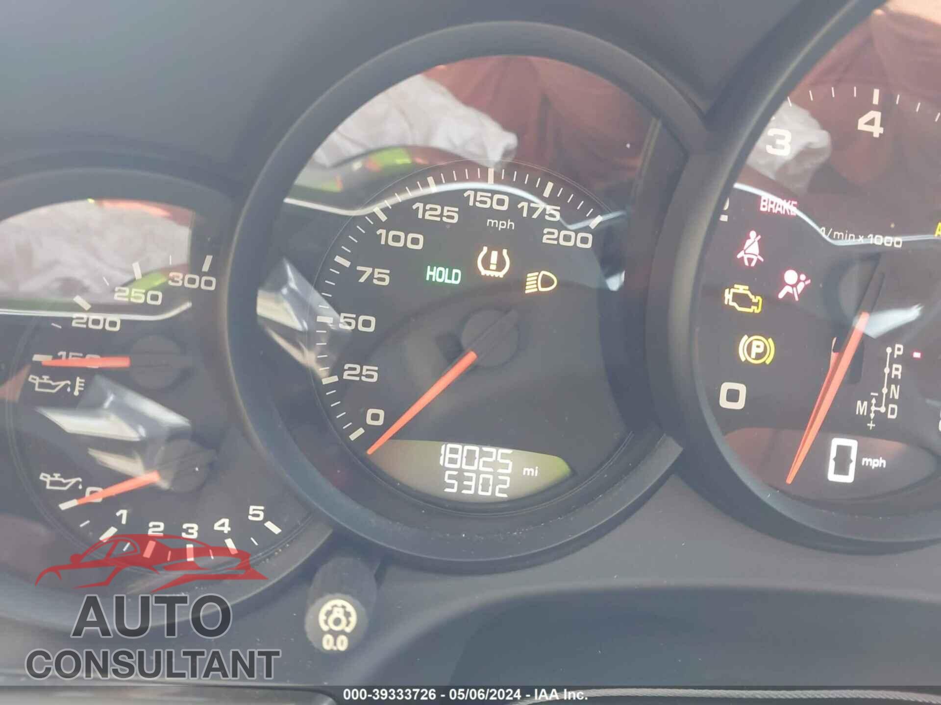 PORSCHE 911 2017 - WP0CA2A97HS142395