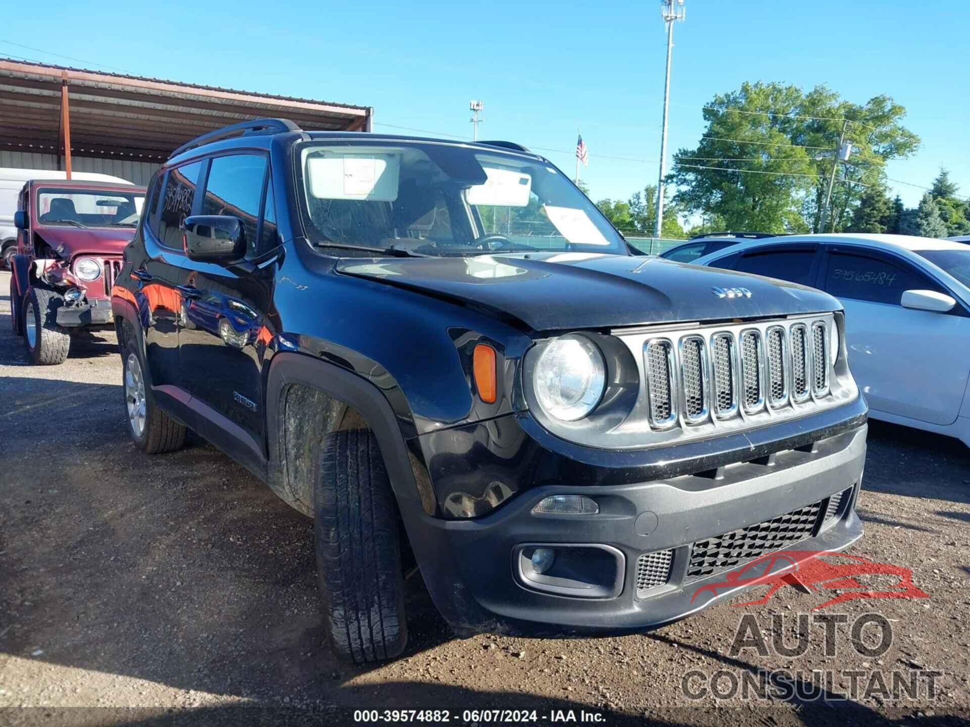 JEEP RENEGADE 2017 - ZACCJBBB5HPE93281