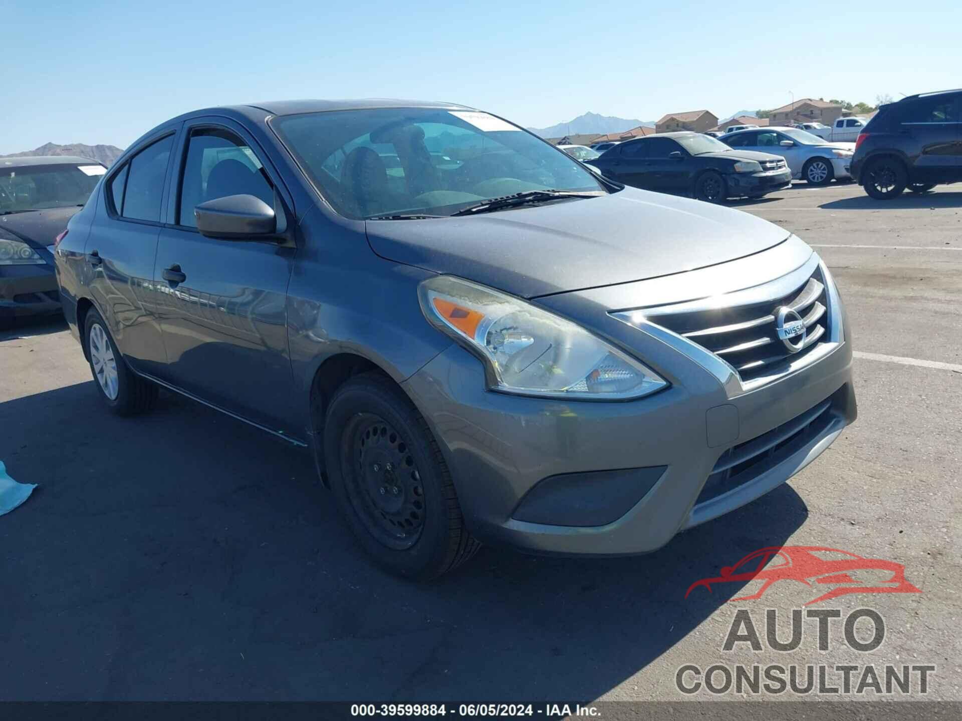 NISSAN VERSA 2016 - 3N1CN7AP5GL835238