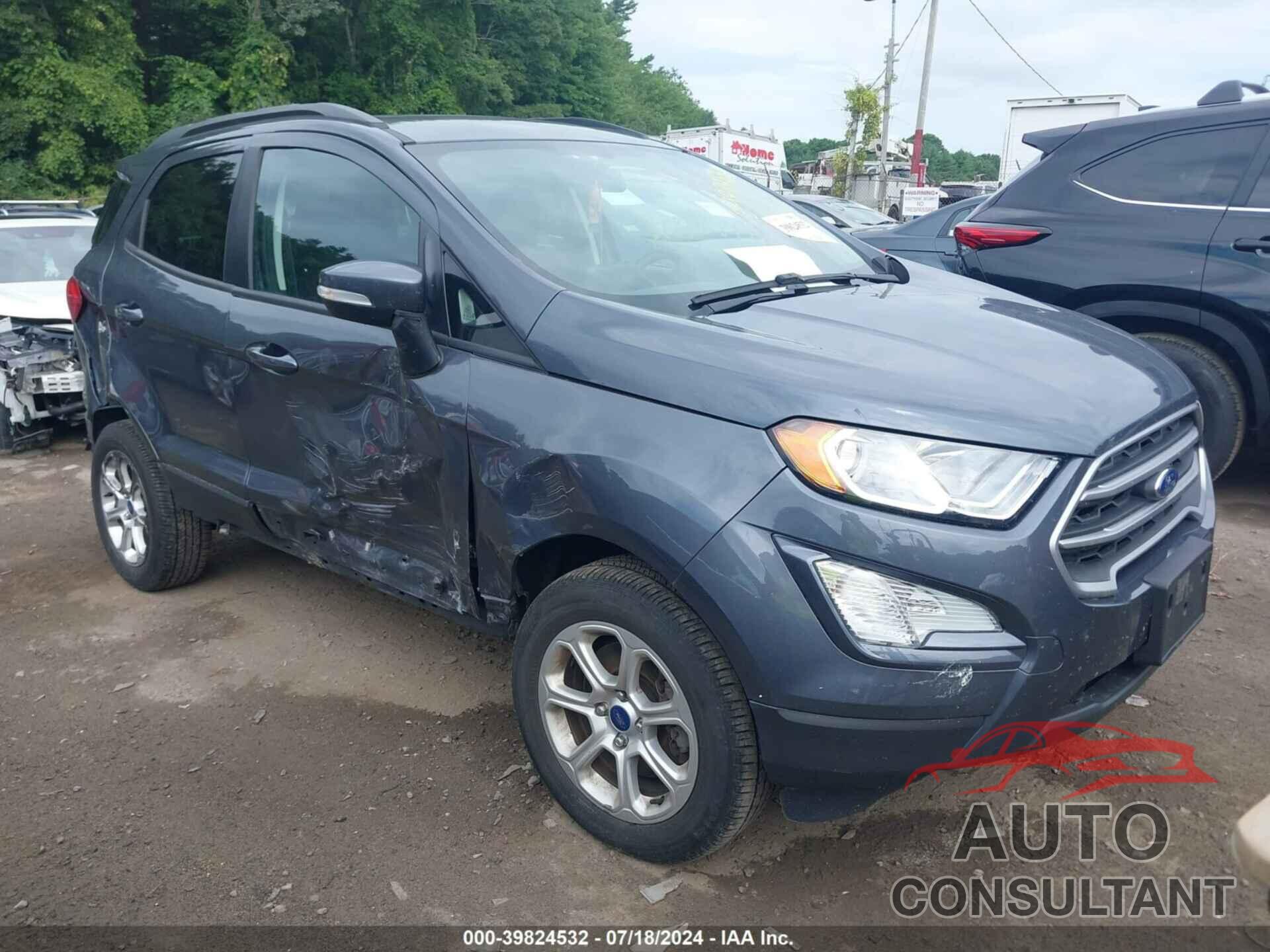 FORD ECOSPORT 2022 - MAJ6S3GL3NC468340