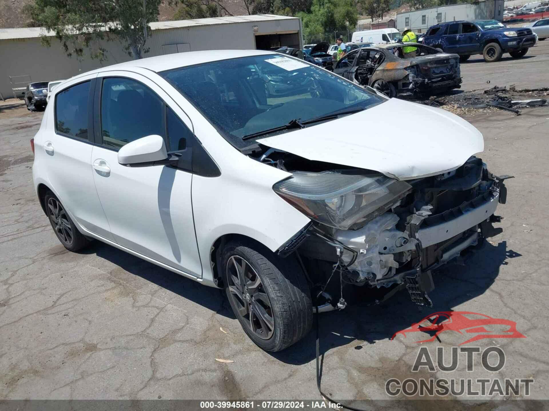 TOYOTA YARIS 2016 - VNKKTUD3XGA057541