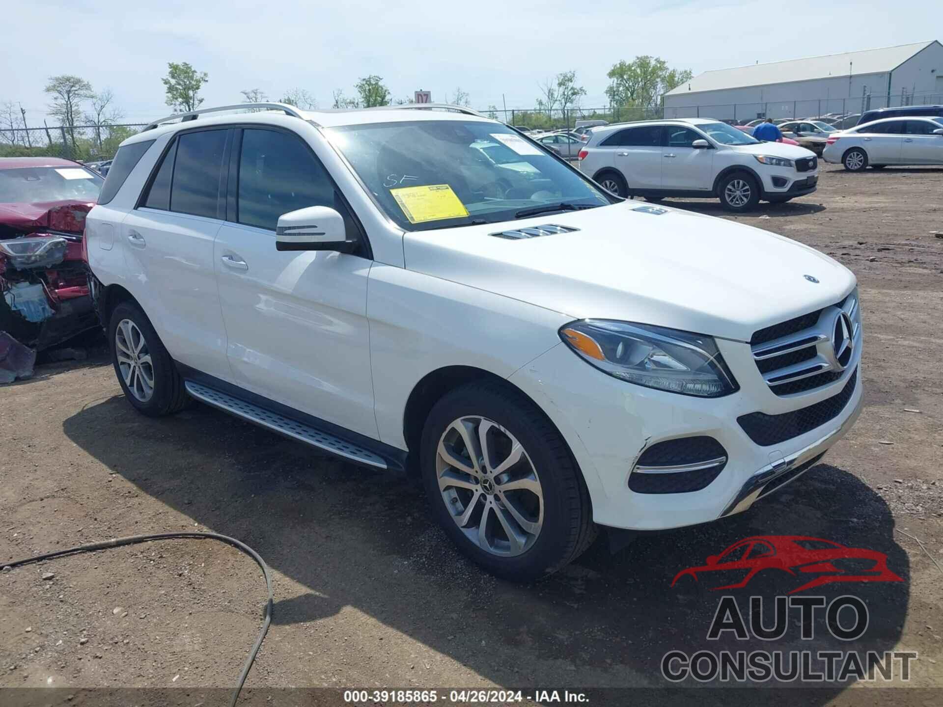 MERCEDES-BENZ GLE 350 2018 - 4JGDA5HB5JB200603