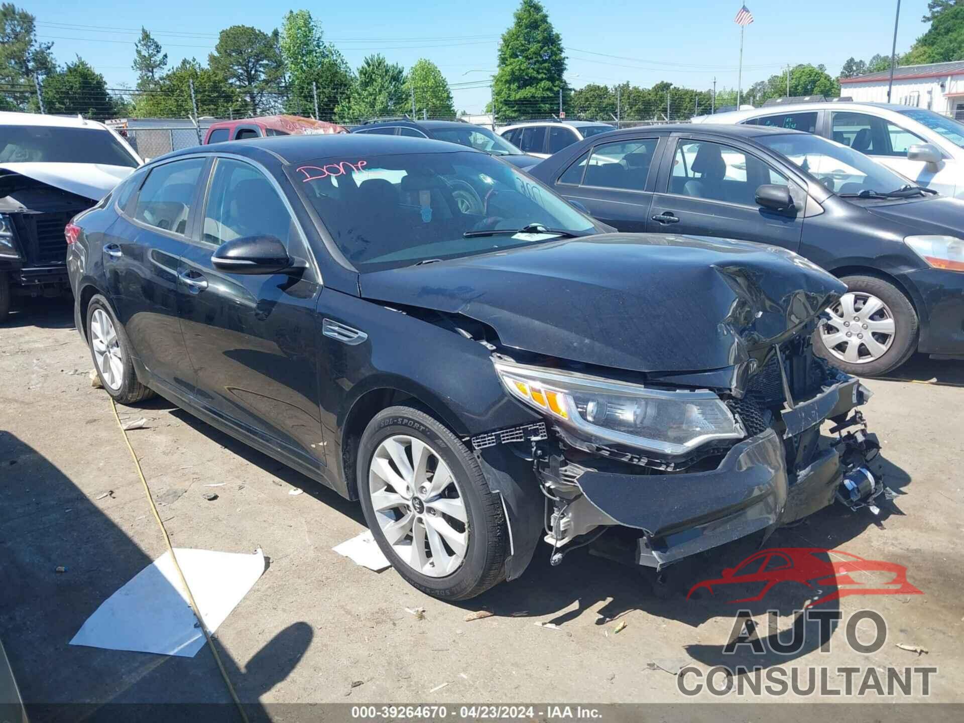 KIA OPTIMA 2018 - 5XXGT4L36JG265170