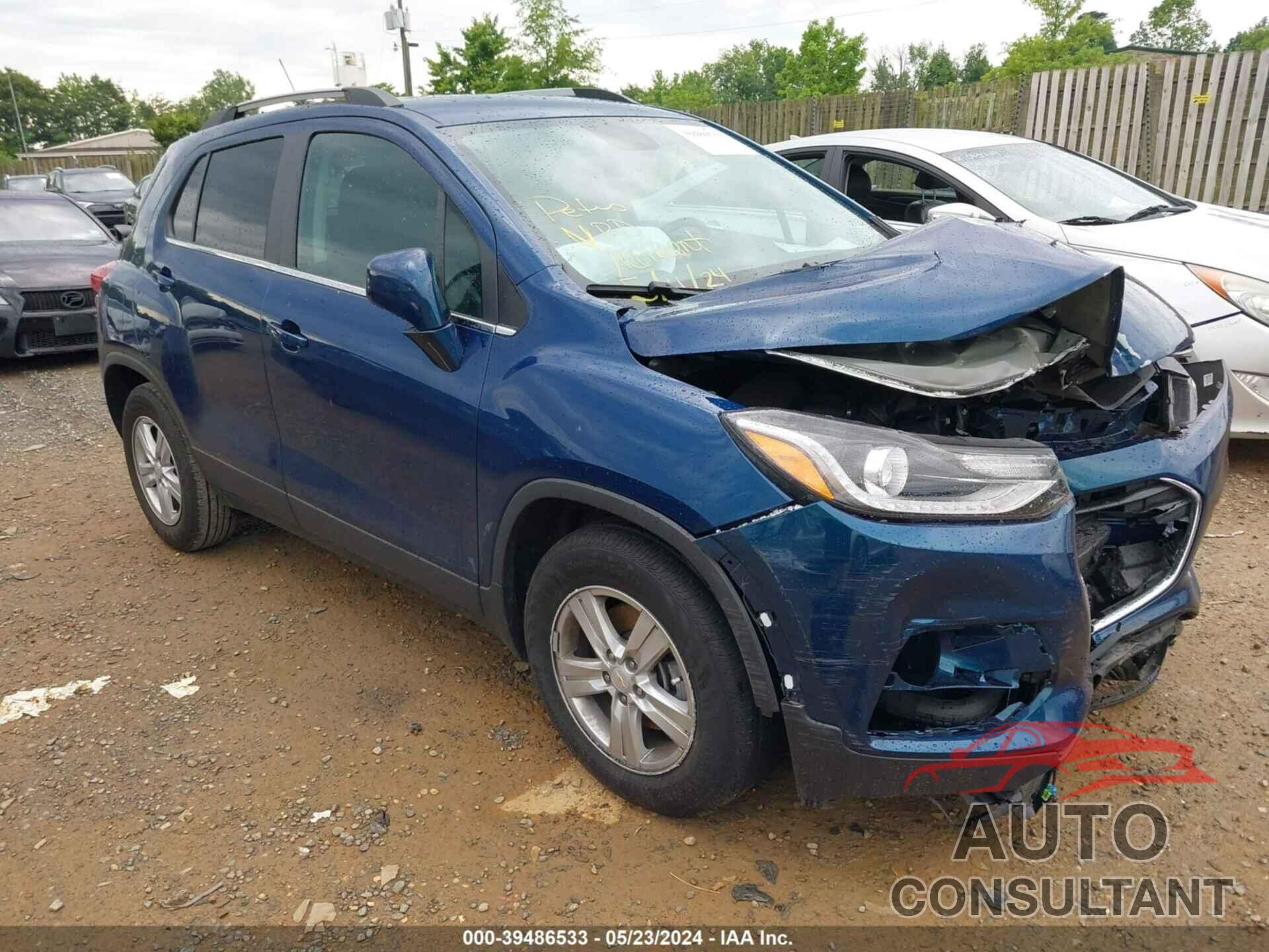 CHEVROLET TRAX 2020 - KL7CJLSB9LB336259