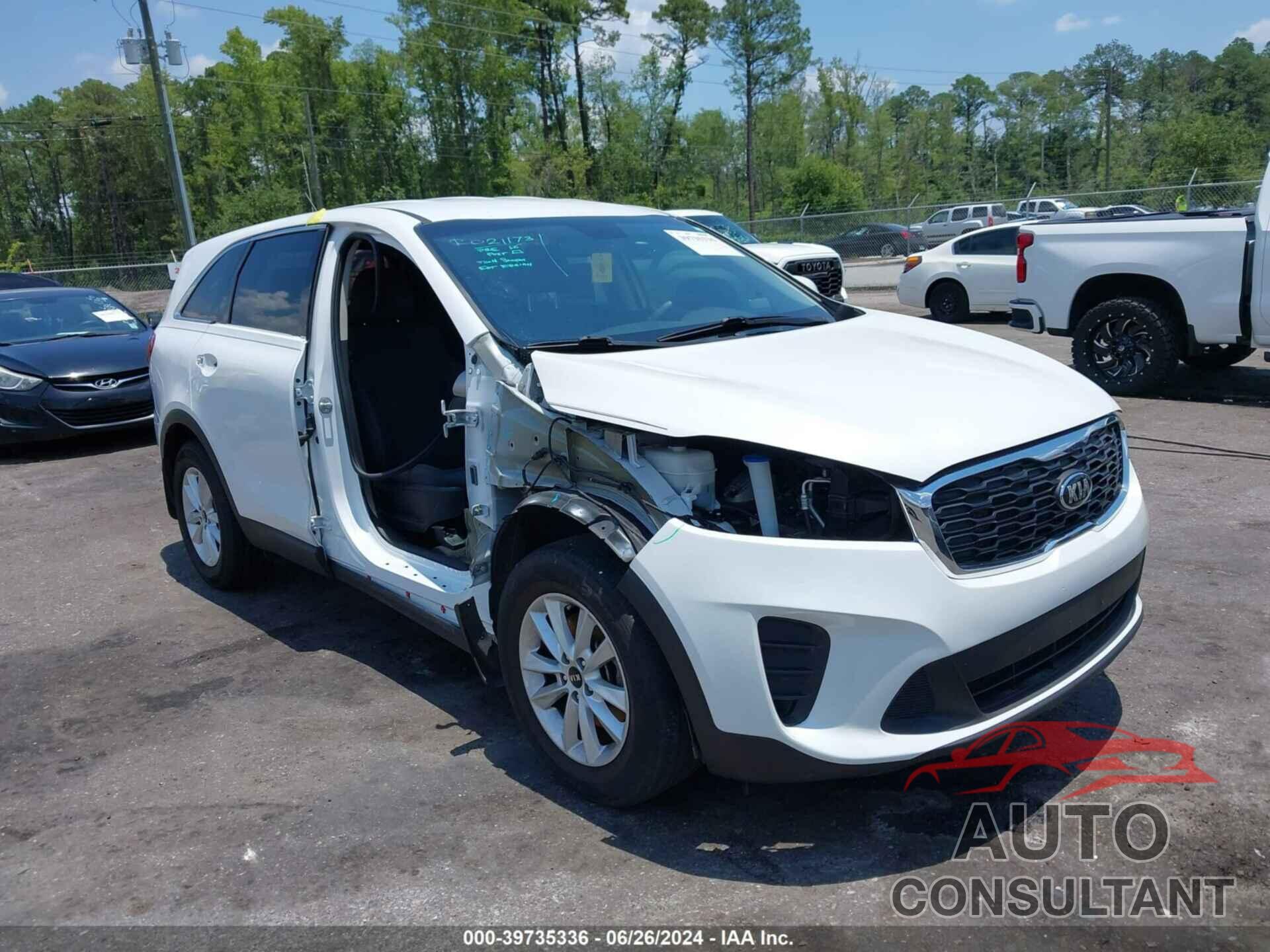 KIA SORENTO 2019 - 5XYPG4A54KG497594