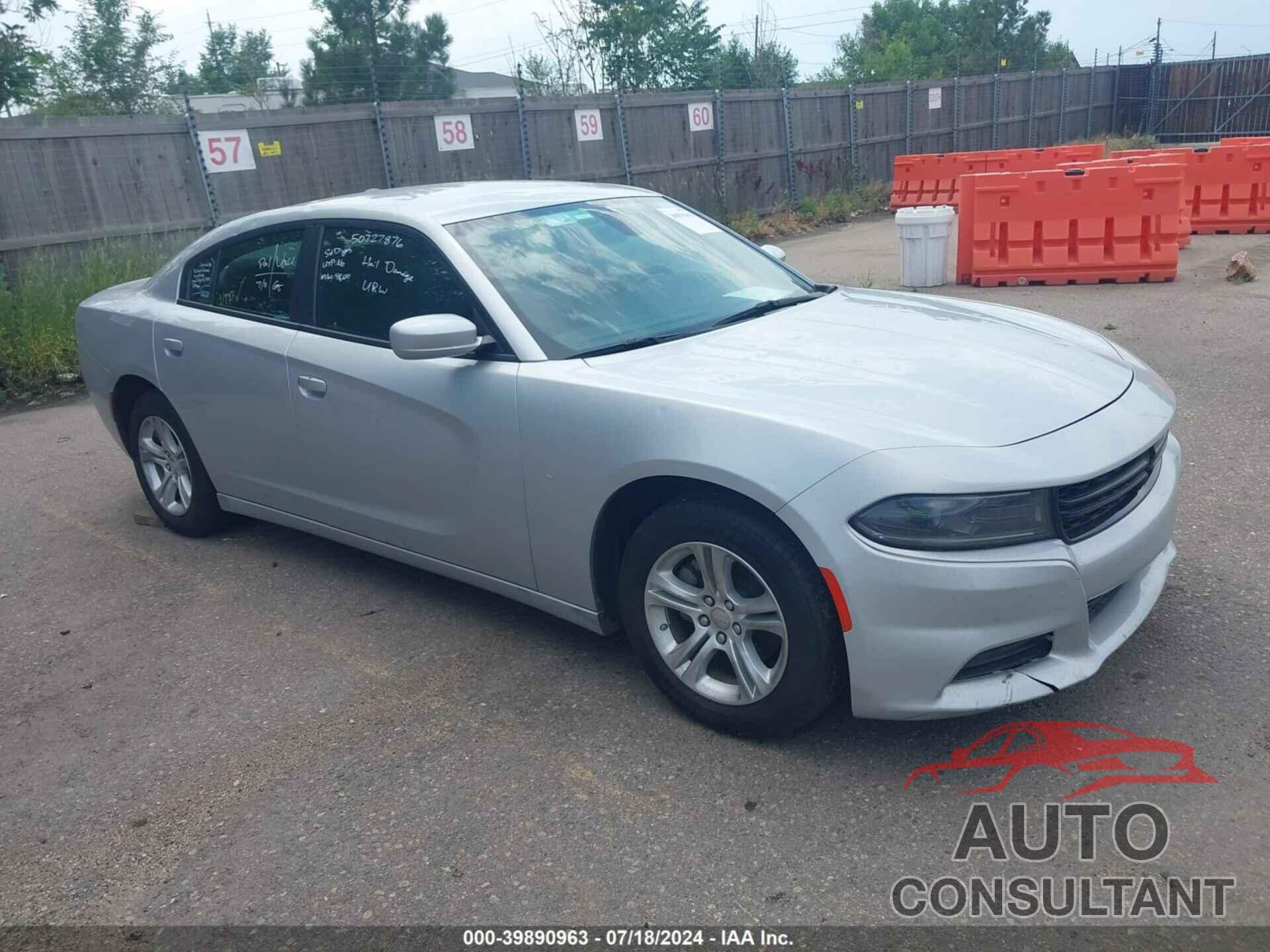 DODGE CHARGER 2022 - 2C3CDXBG6NH247972
