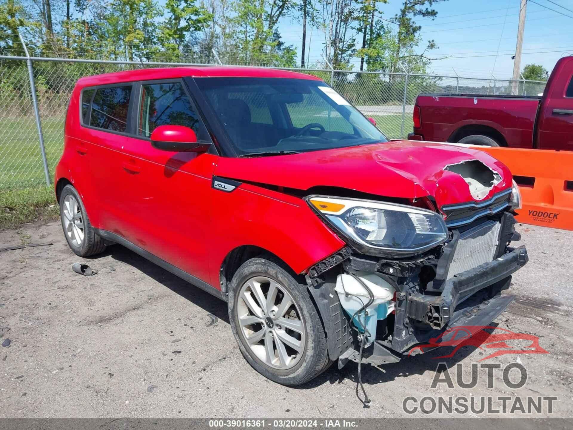 KIA SOUL 2018 - KNDJP3A57J7505375