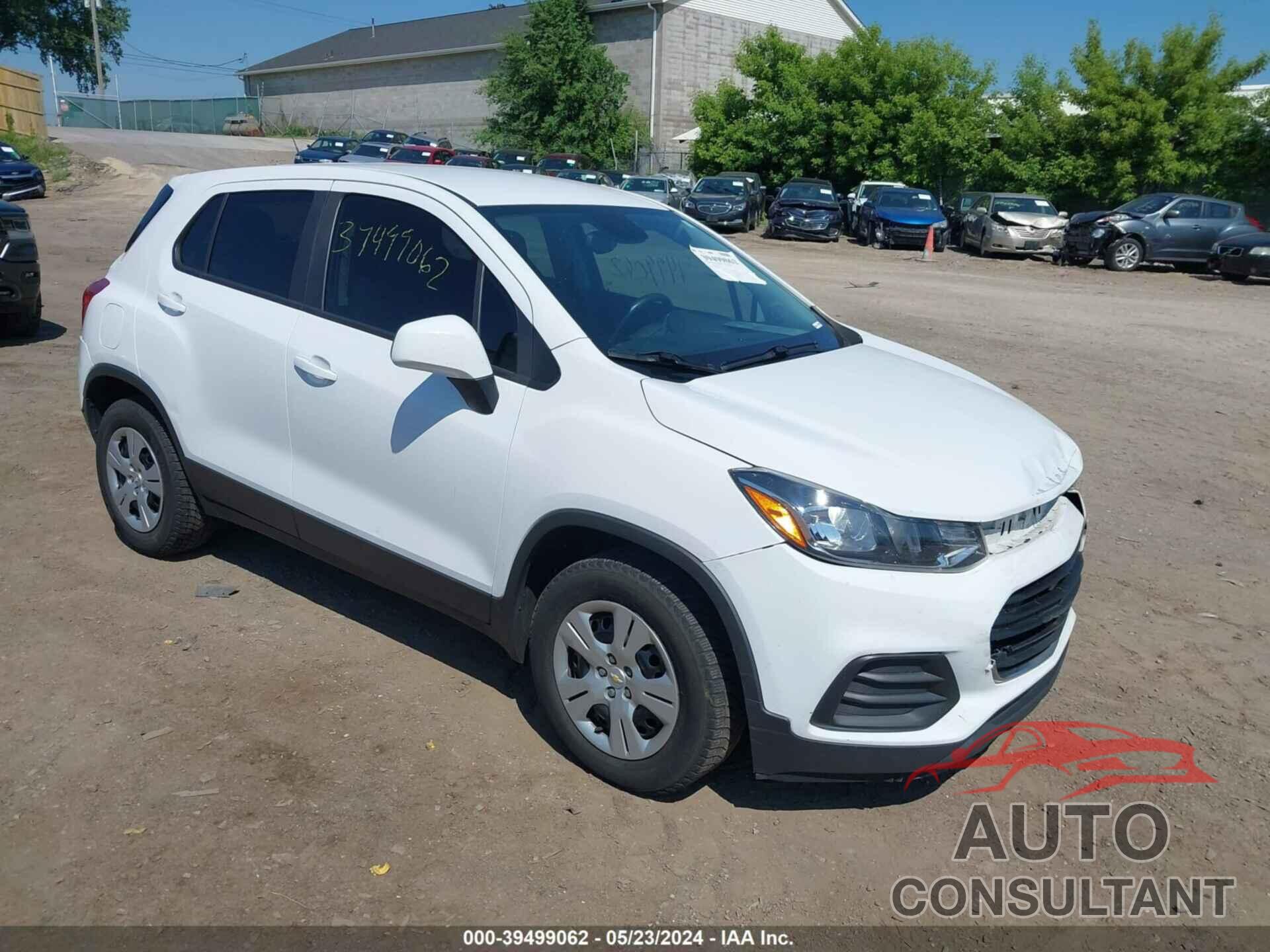 CHEVROLET TRAX 2018 - 3GNCJKSB8JL359774