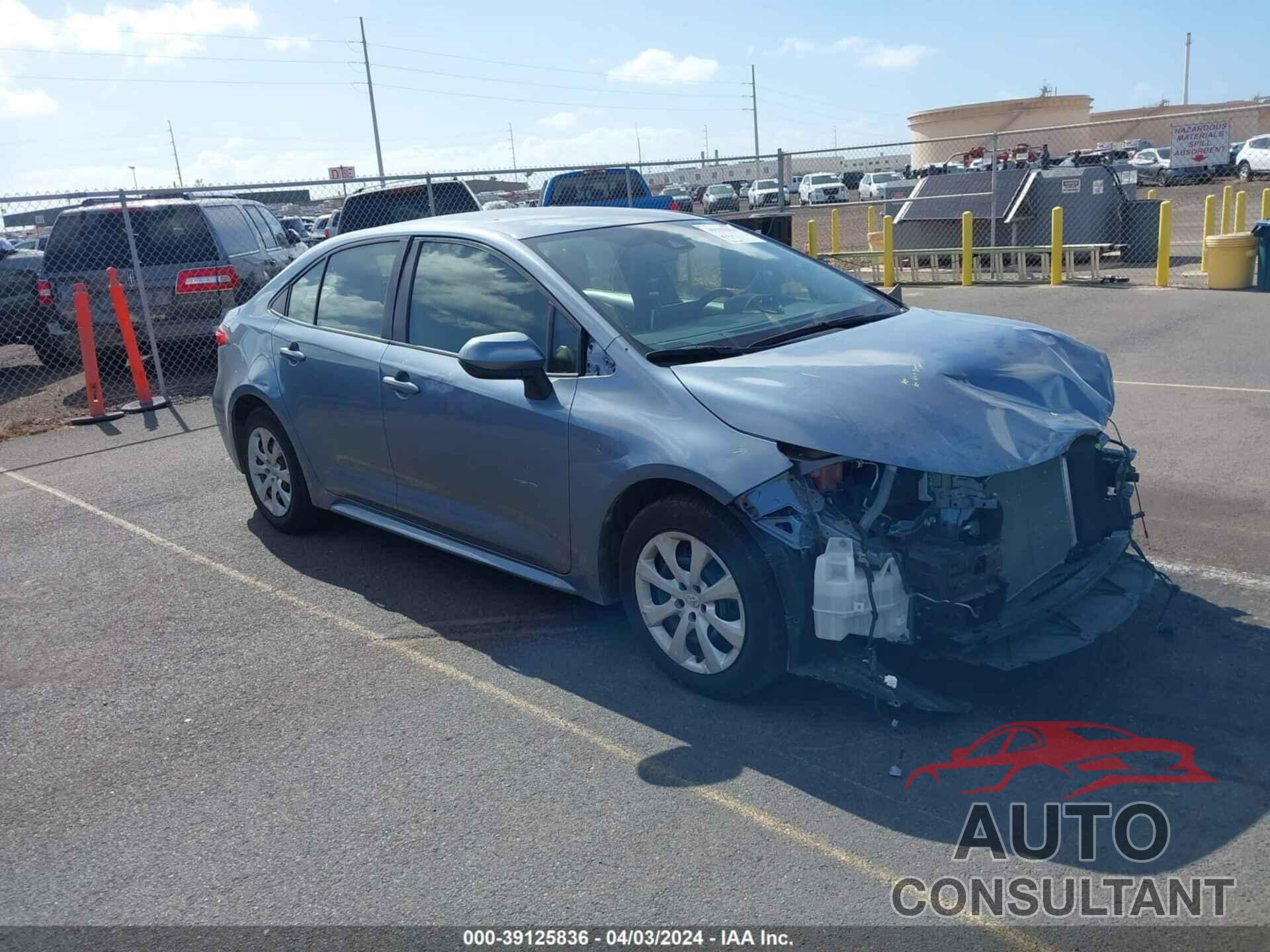 TOYOTA COROLLA 2020 - JTDEPRAE2LJ079346