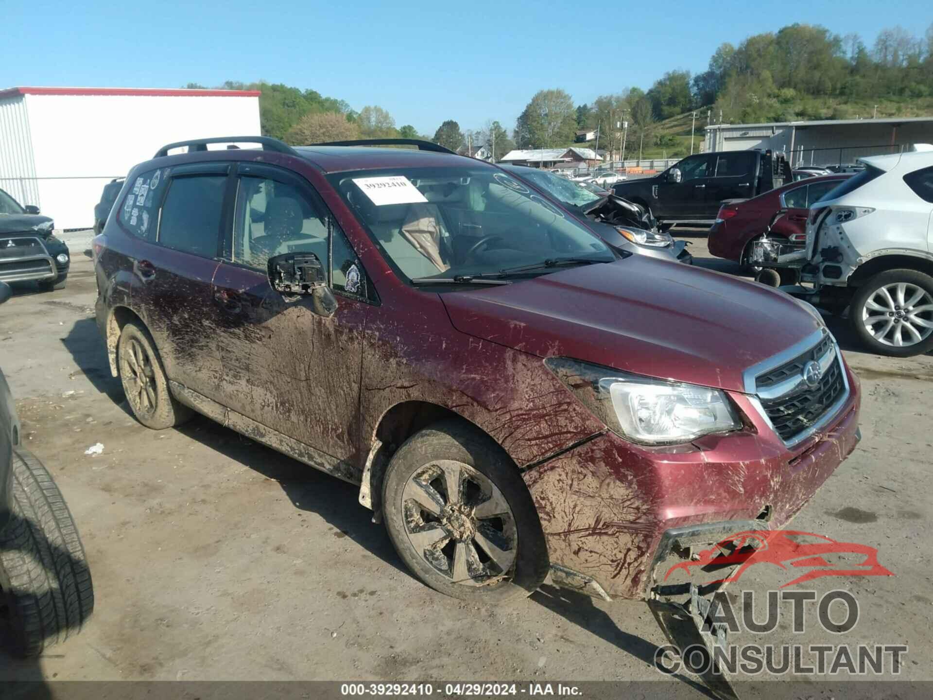 SUBARU FORESTER 2018 - JF2SJAGC4JH598853