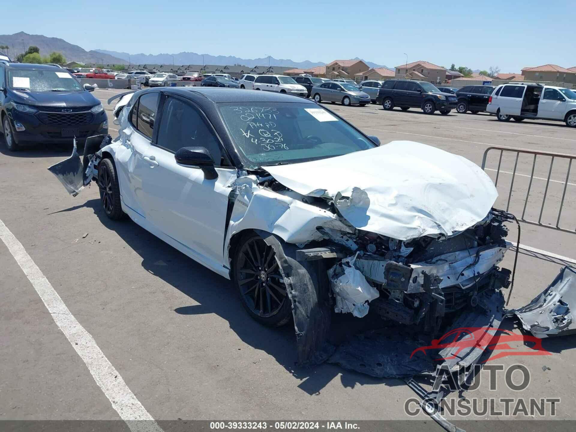TOYOTA CAMRY 2021 - 4T1K31AKXMU021471