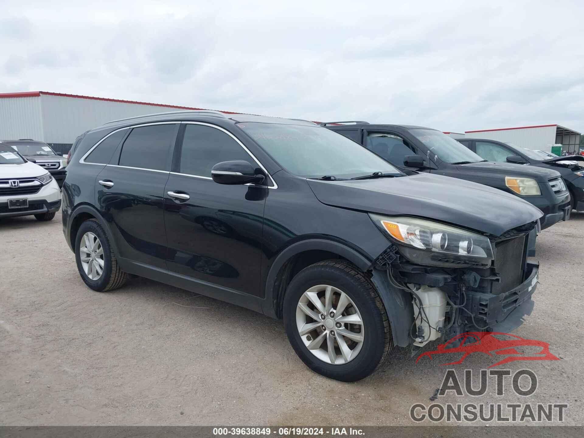 KIA SORENTO 2016 - 5XYPG4A56GG009396
