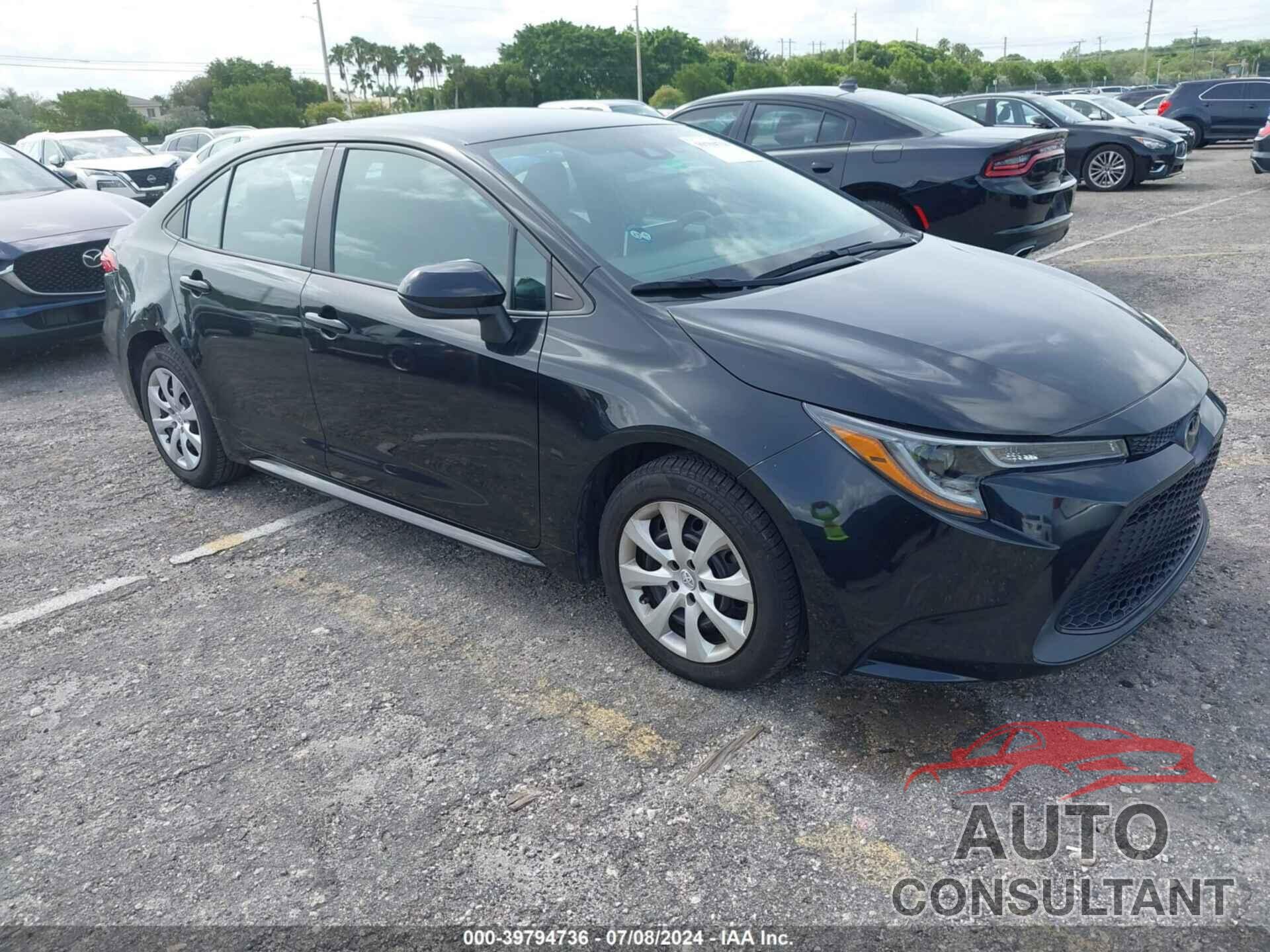 TOYOTA COROLLA 2020 - 5YFEPRAE8LP083753