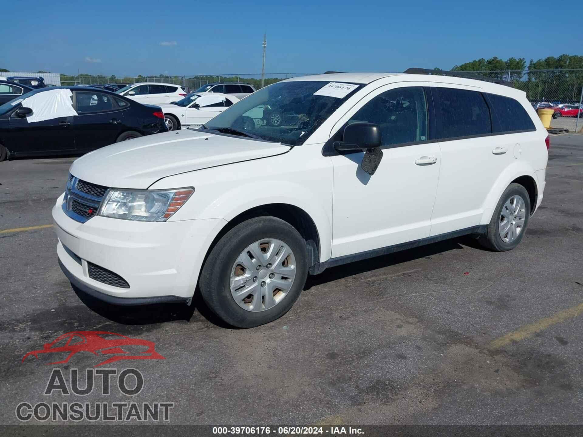 DODGE JOURNEY 2016 - 3C4PDCAB5GT215522