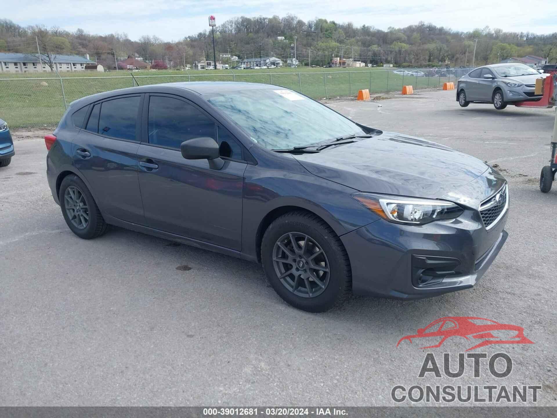 SUBARU IMPREZA 2019 - 4S3GTAA62K1752164