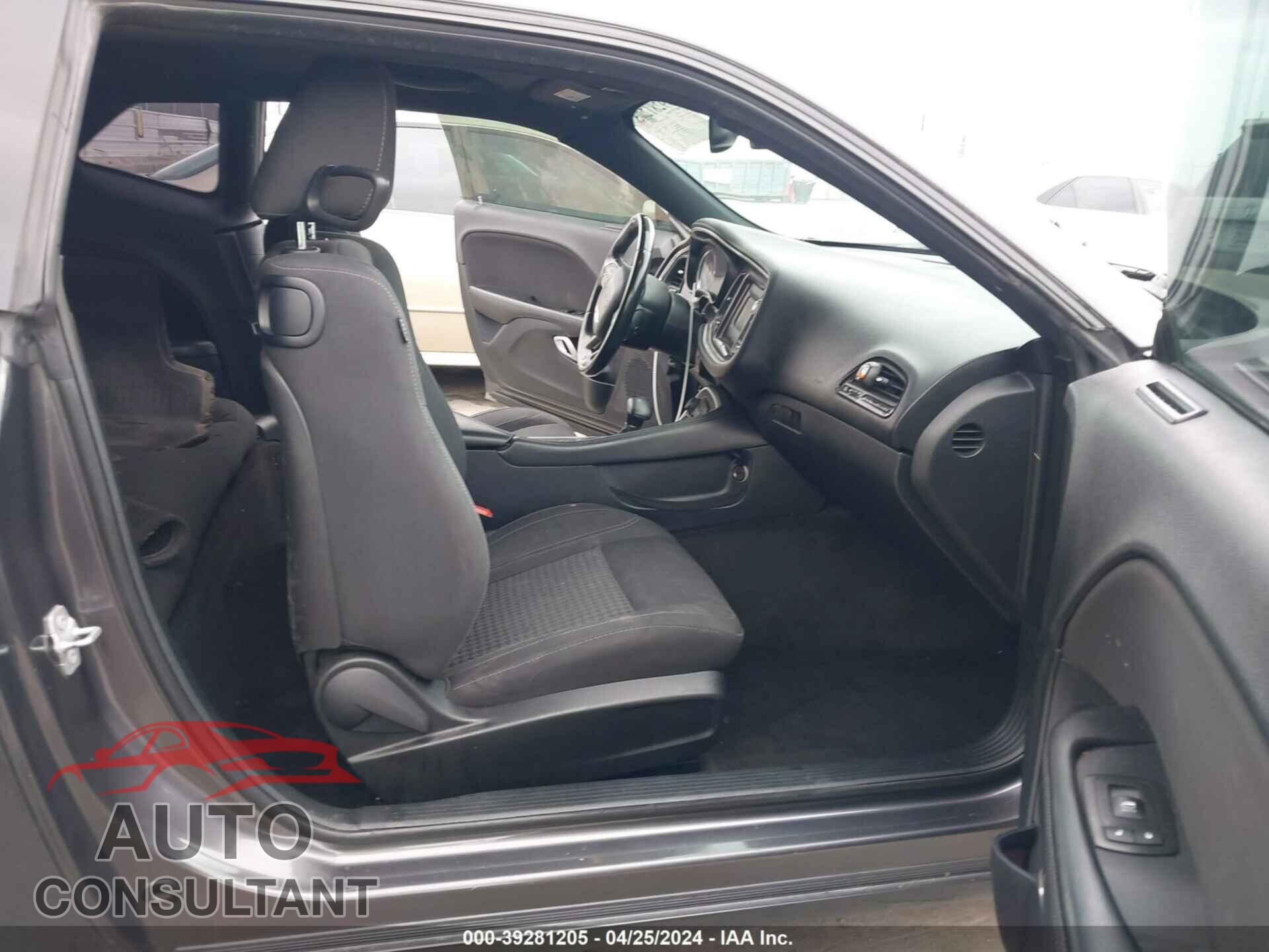 DODGE CHALLENGER 2016 - 2C3CDZAG9GH107849