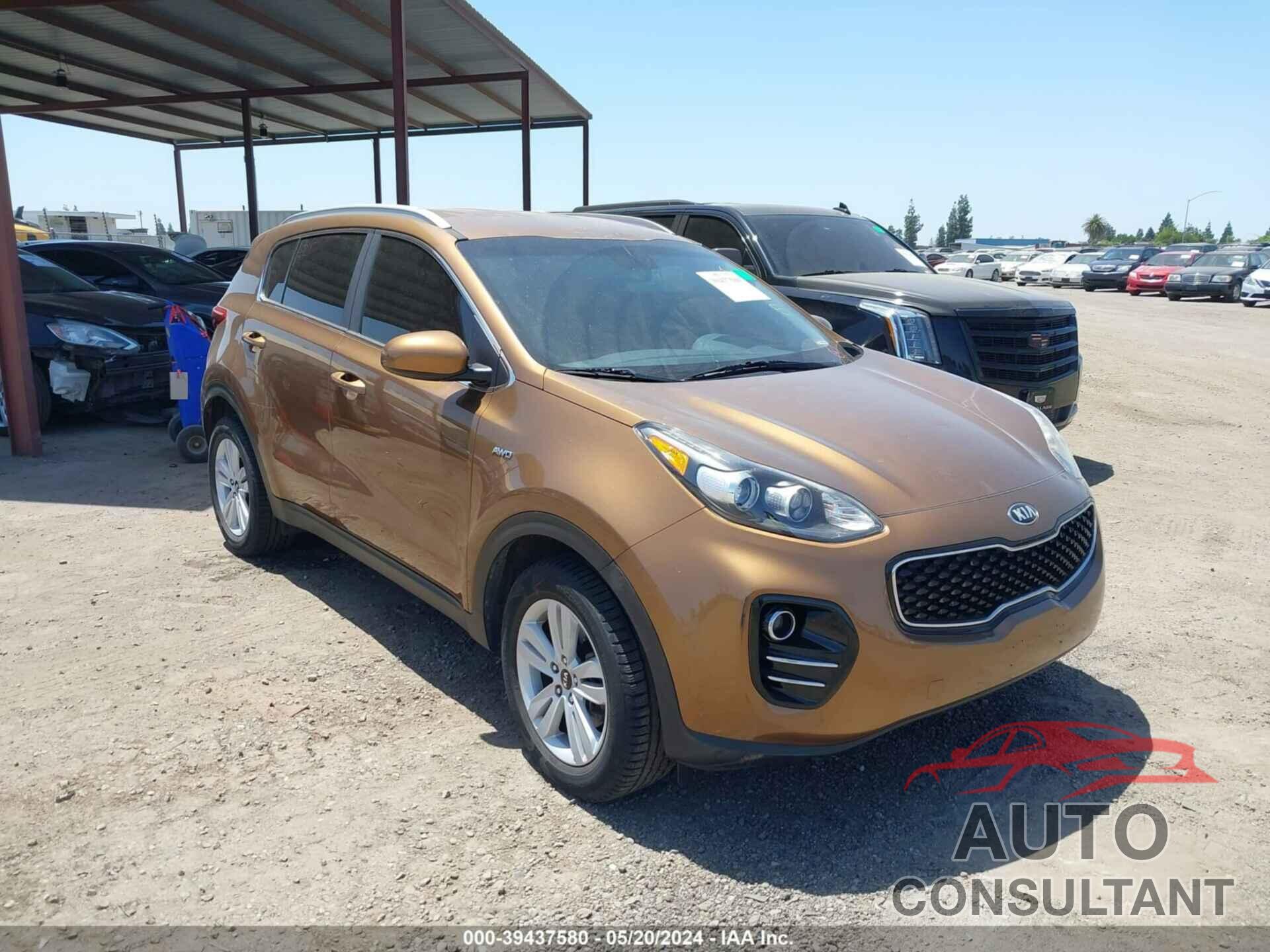 KIA SPORTAGE 2017 - KNDPMCAC6H7235244