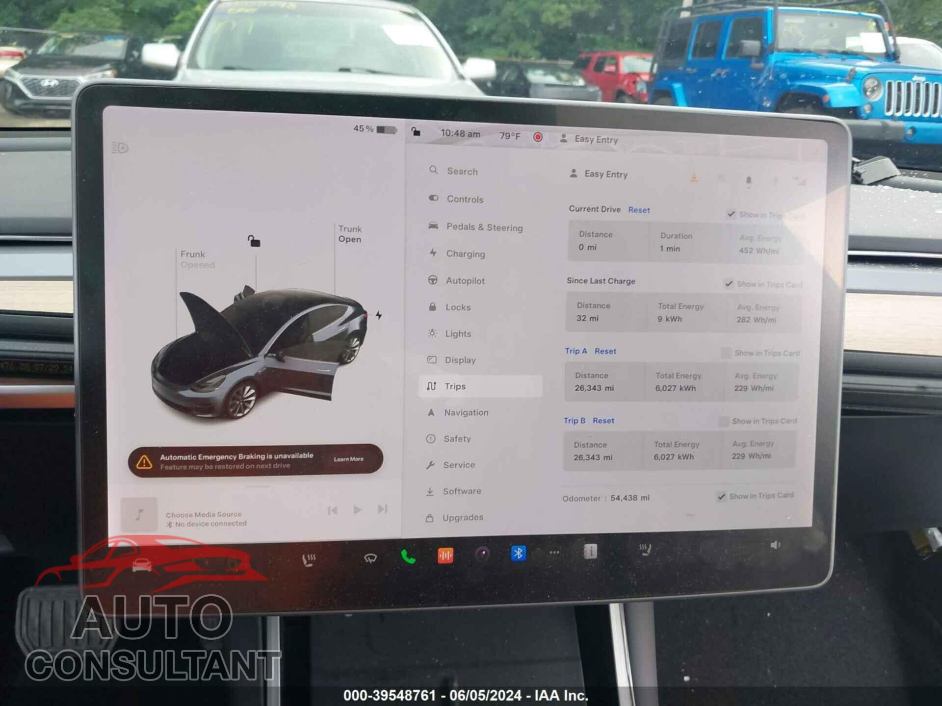 TESLA MODEL 3 2020 - 5YJ3E1EA3LF783794