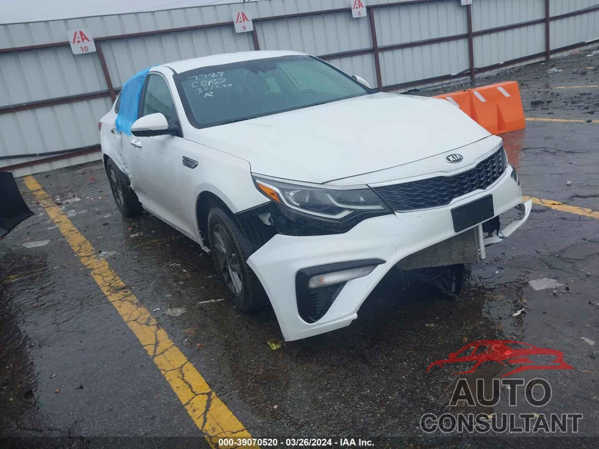 KIA OPTIMA 2019 - 5XXGT4L3XKG347727
