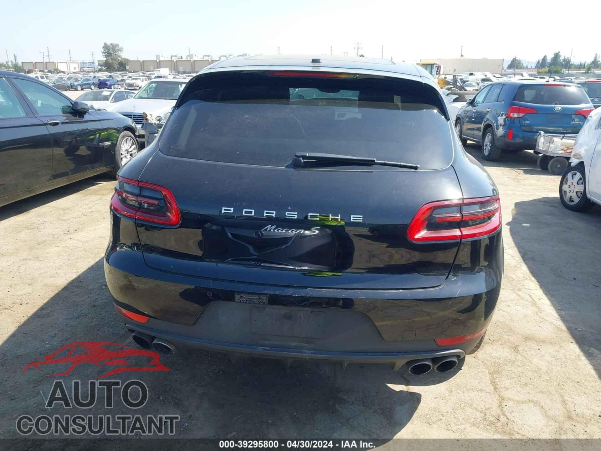 PORSCHE MACAN 2016 - WP1AB2A55GLB56756