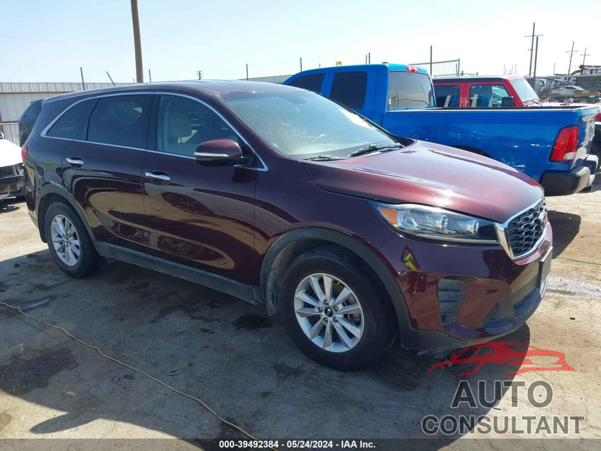 KIA SORENTO 2020 - 5XYPG4A33LG631530