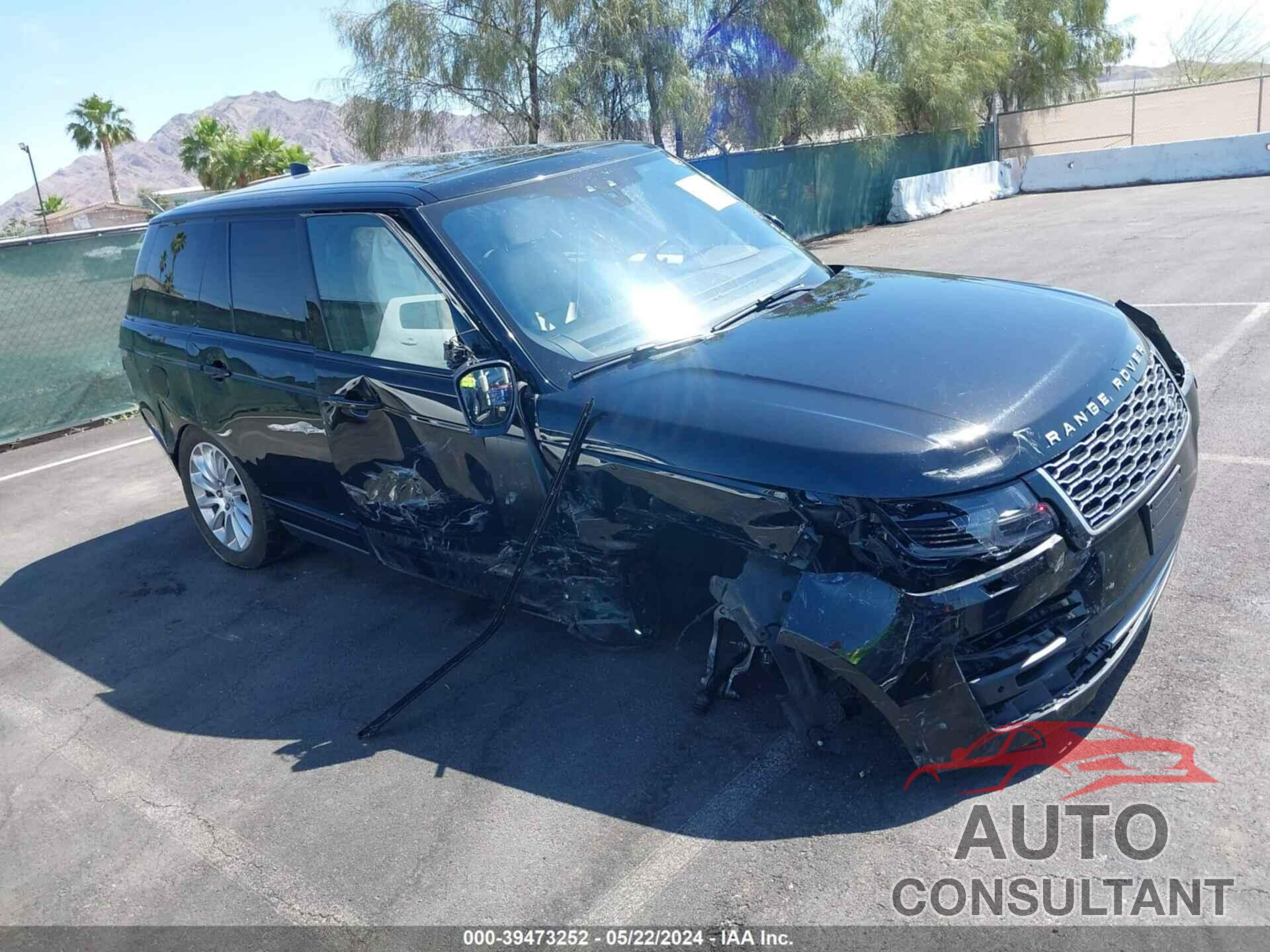 LAND ROVER RANGE ROVER 2019 - SALGS2SV4KA564785