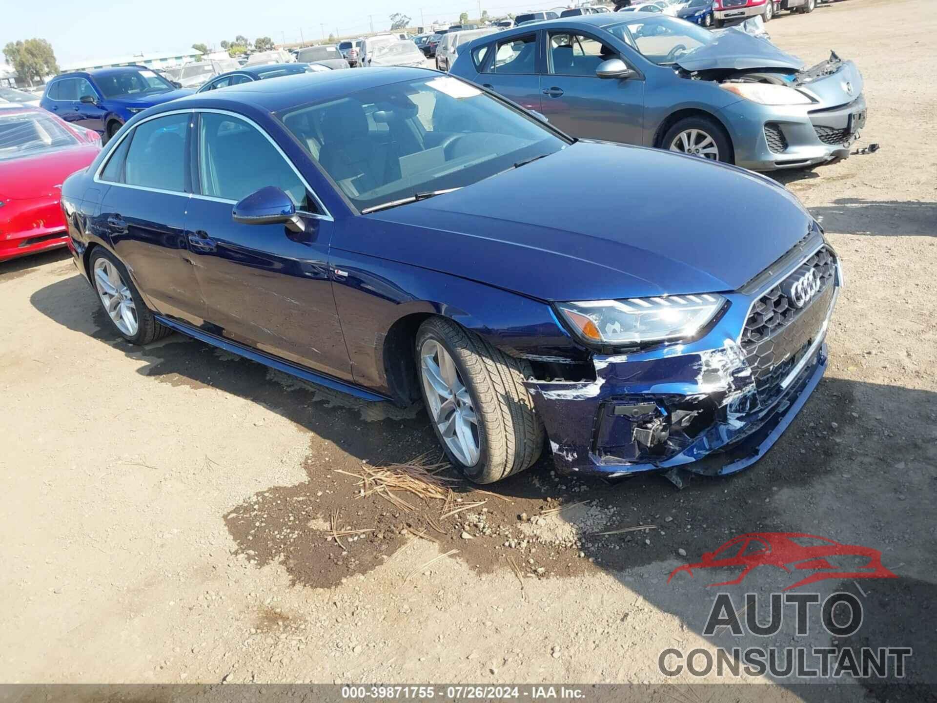 AUDI A4 2024 - WAUDAAF41RN002254