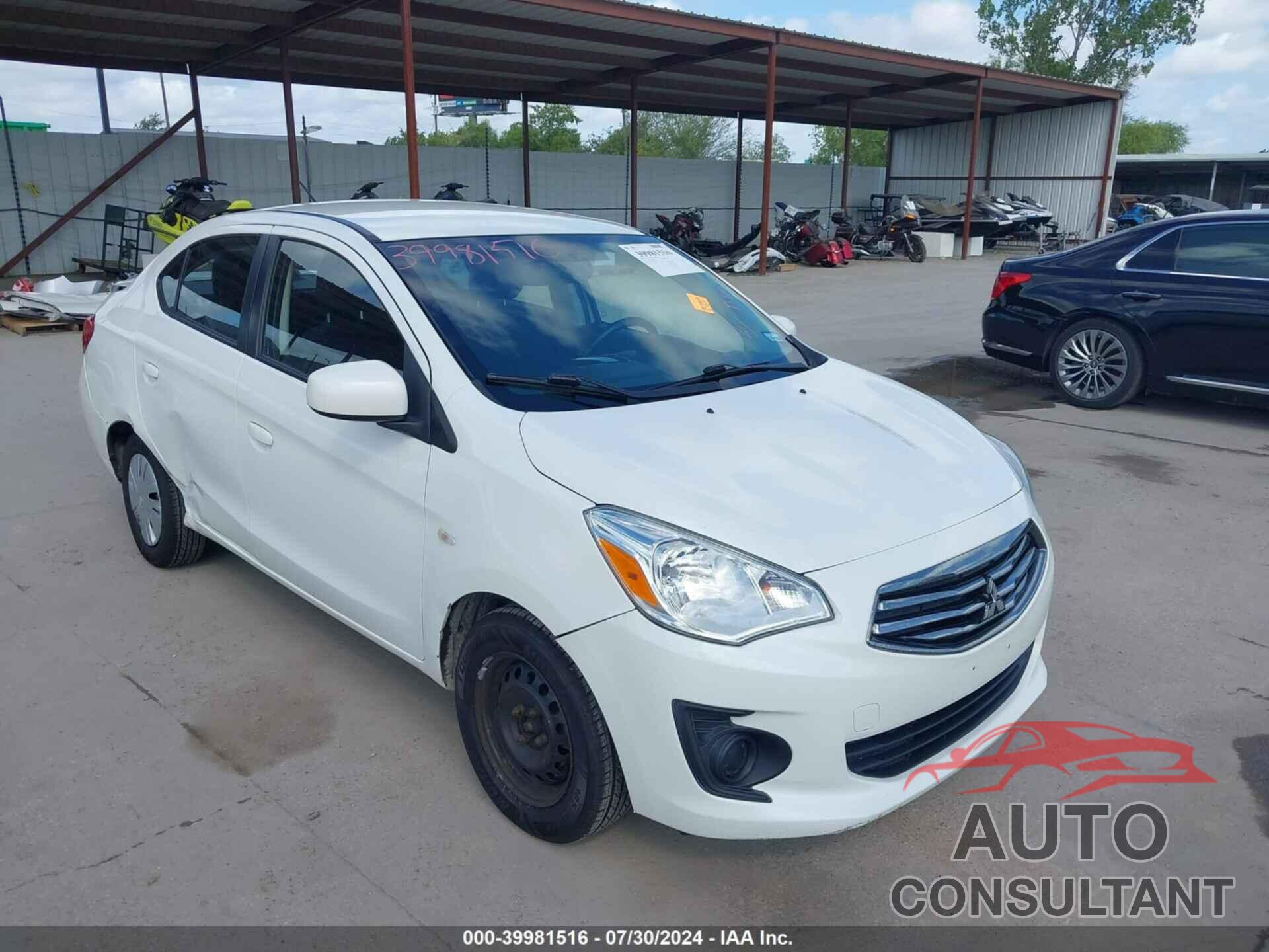 MITSUBISHI MIRAGE G4 2017 - ML32F3FJ5HH002657