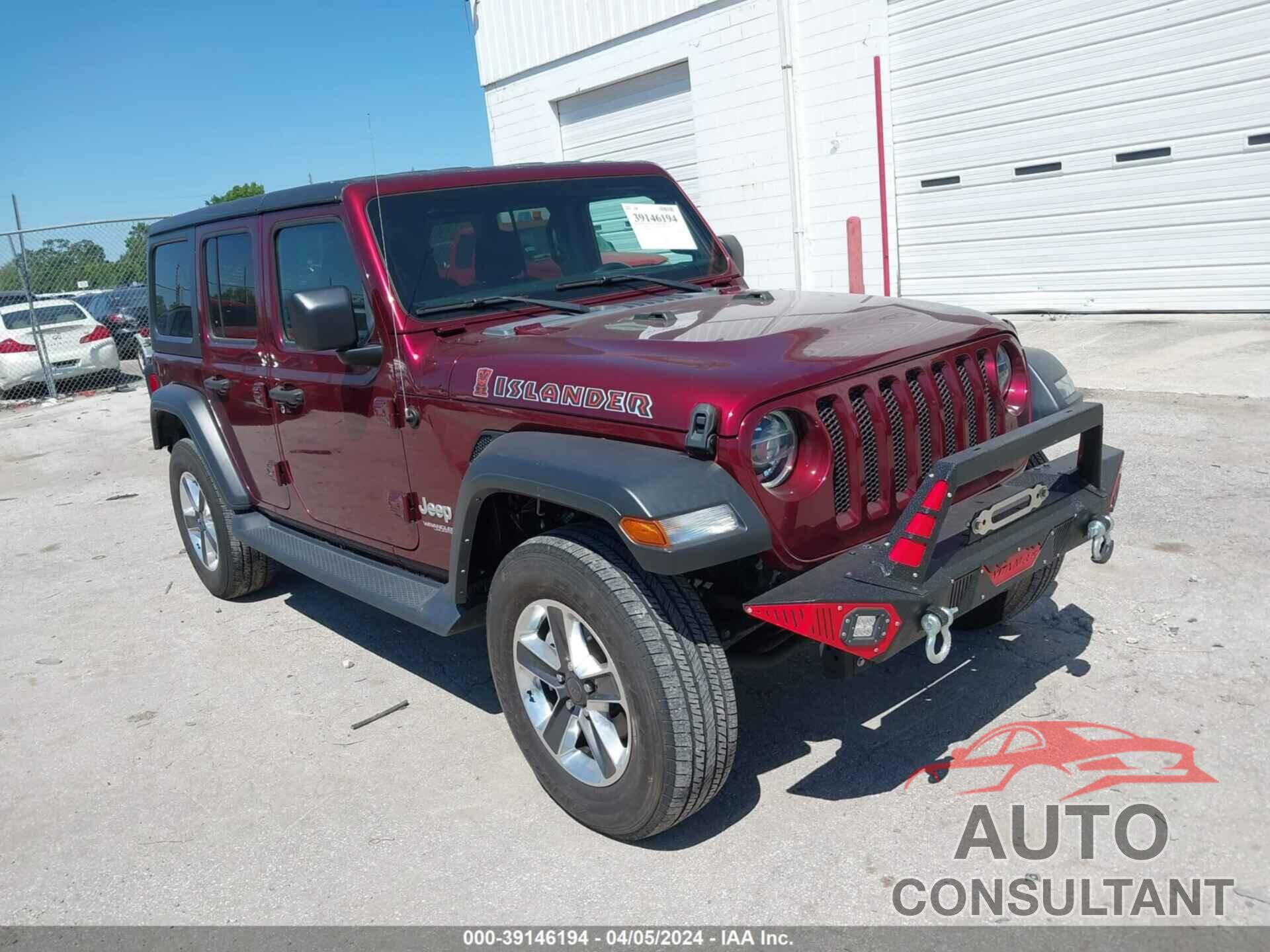 JEEP WRANGLER UNLIMITED 2021 - 1C4HJXDN1MW656998