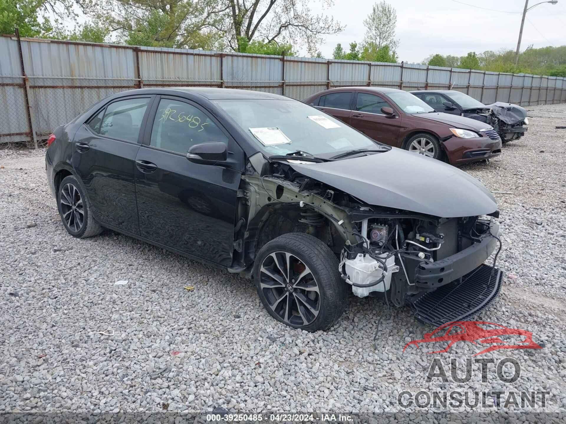 TOYOTA COROLLA 2019 - 2T1BURHE5KC185141
