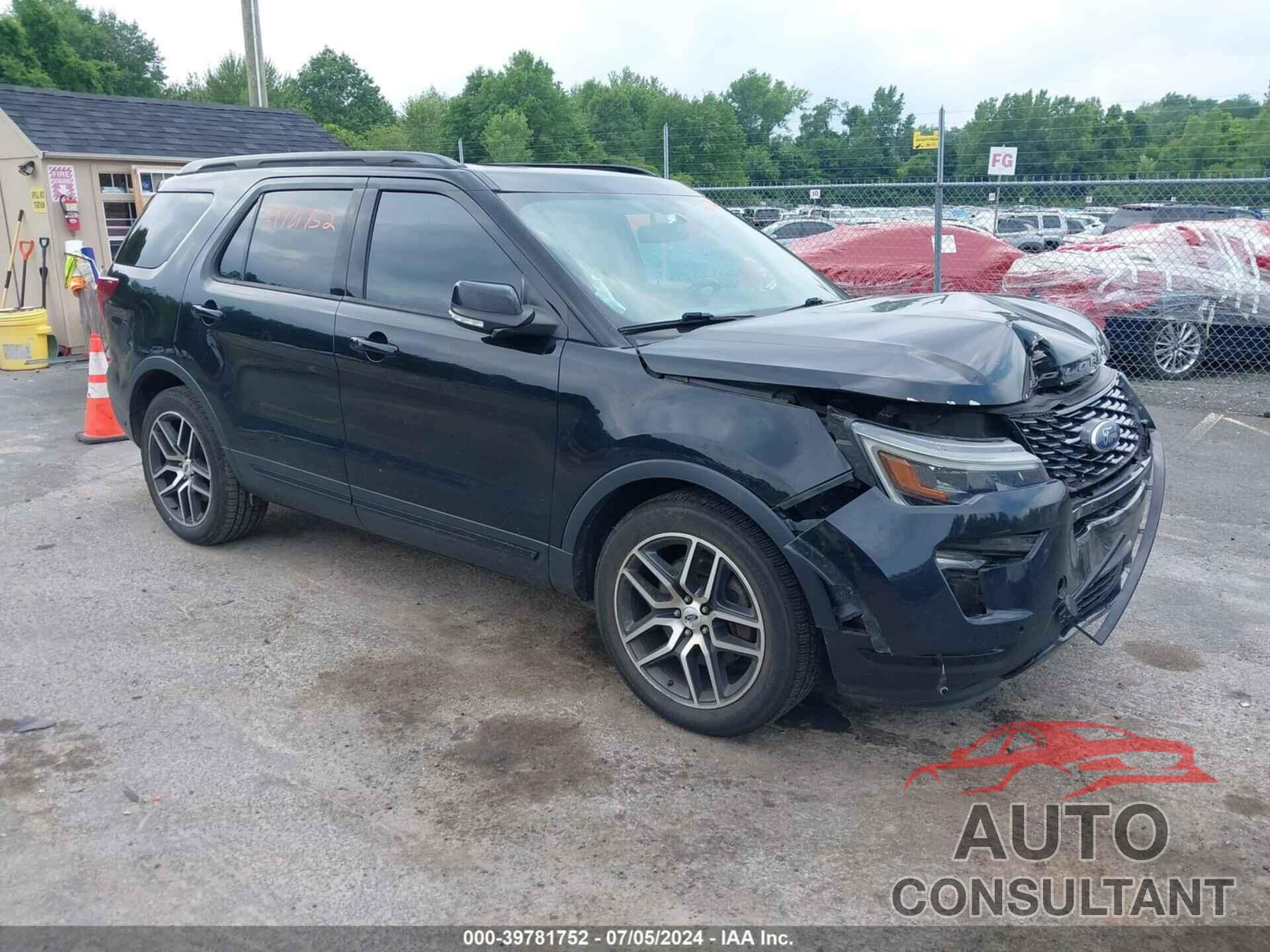 FORD EXPLORER 2018 - 1FM5K8GT7JGA45911