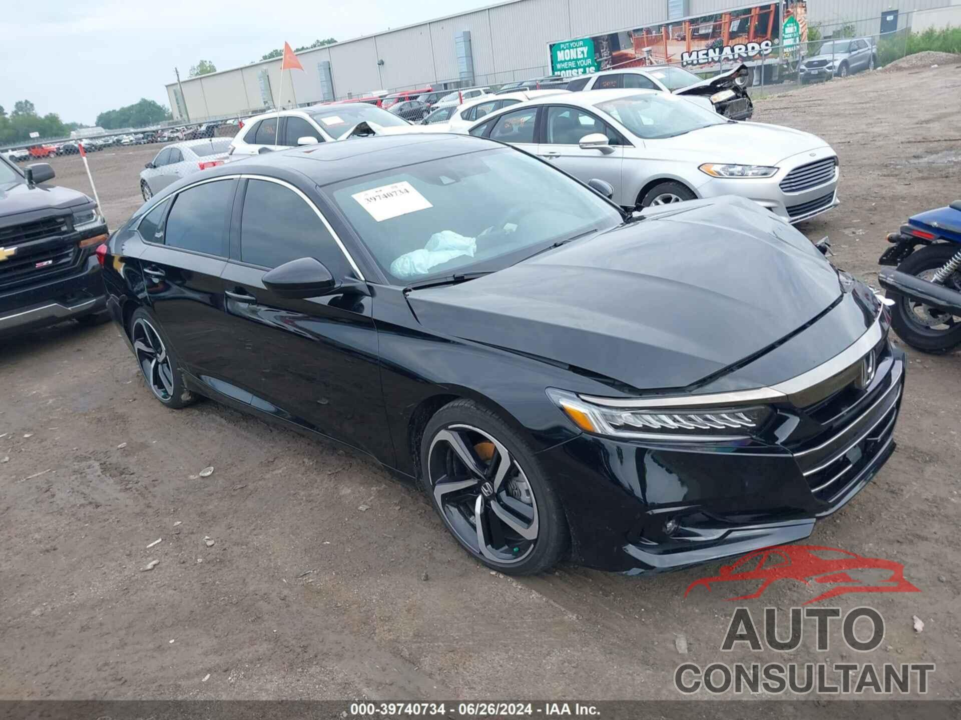 HONDA ACCORD 2021 - 1HGCV2F39MA023418