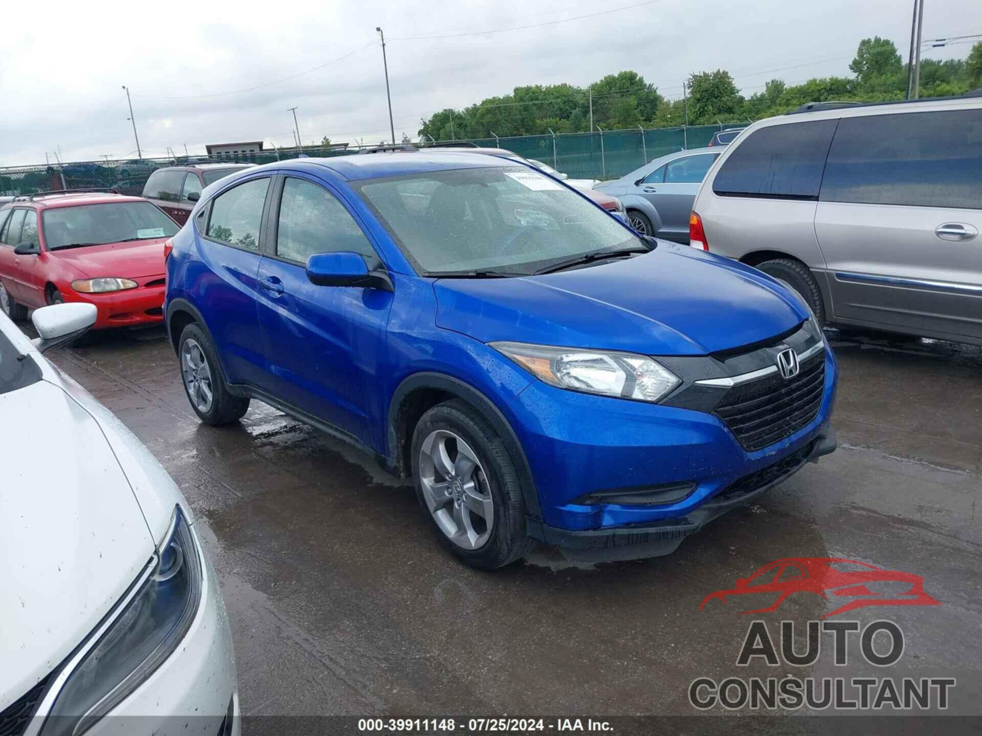 HONDA HR-V 2018 - 3CZRU6H36JG720861