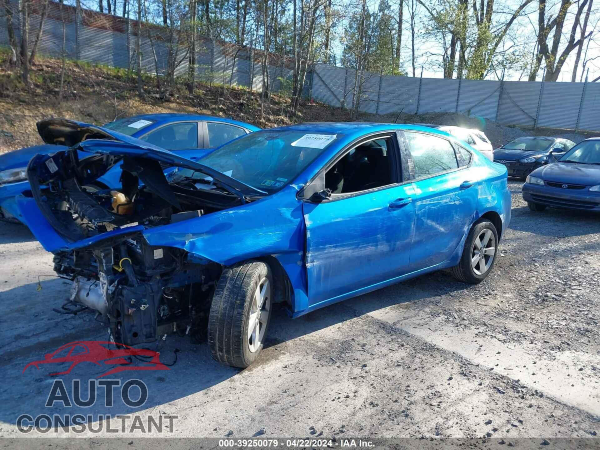DODGE DART 2016 - 1C3CDFBB2GD577364