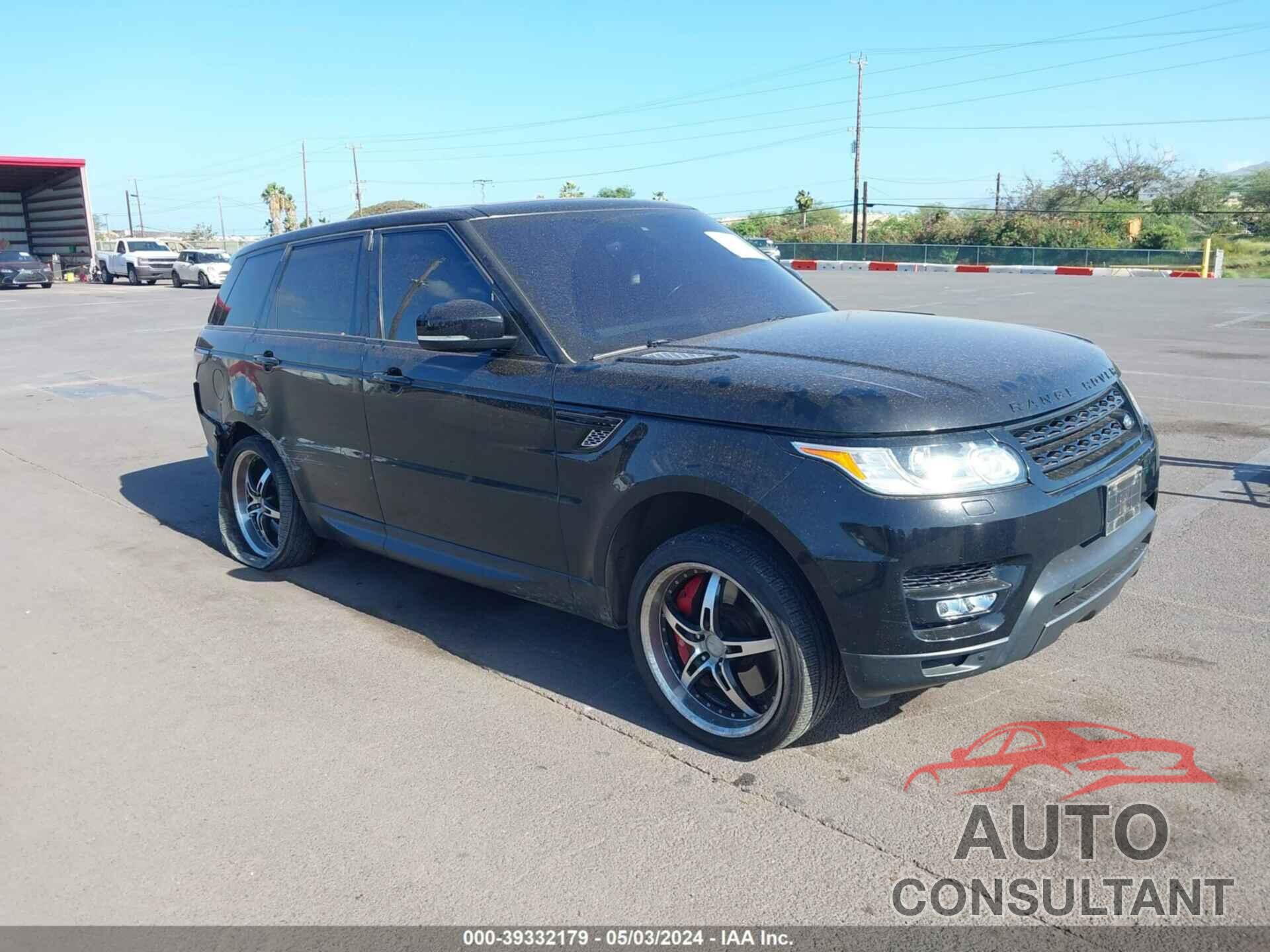 LAND ROVER RANGE ROVER SPORT 2016 - SALWR2EF3GA576395