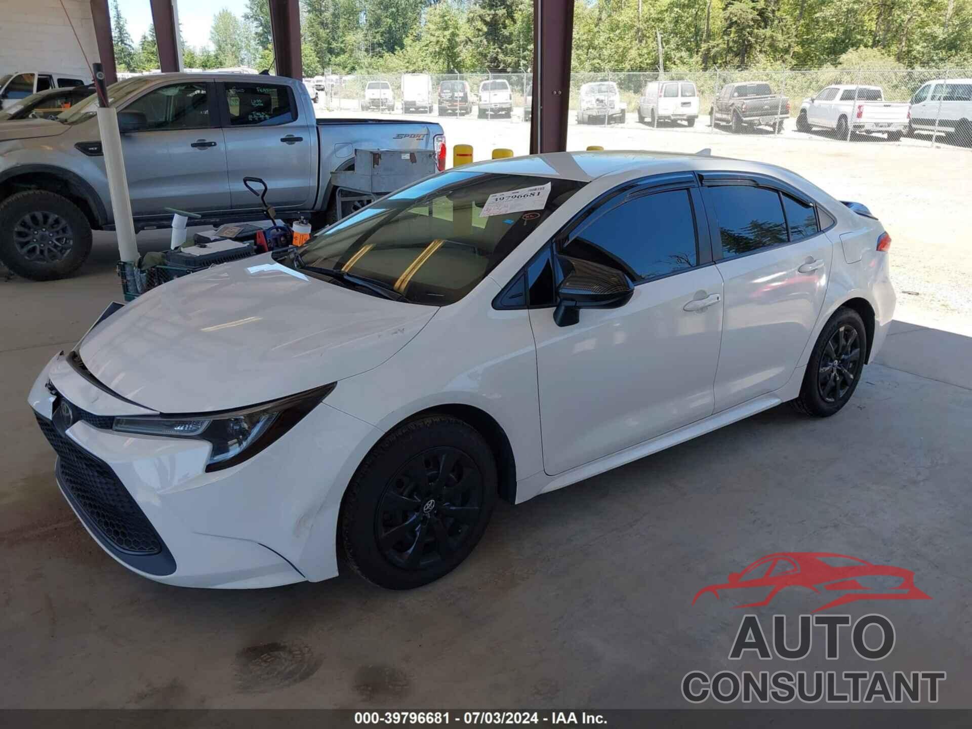 TOYOTA COROLLA 2020 - 5YFEPRAE8LP106626