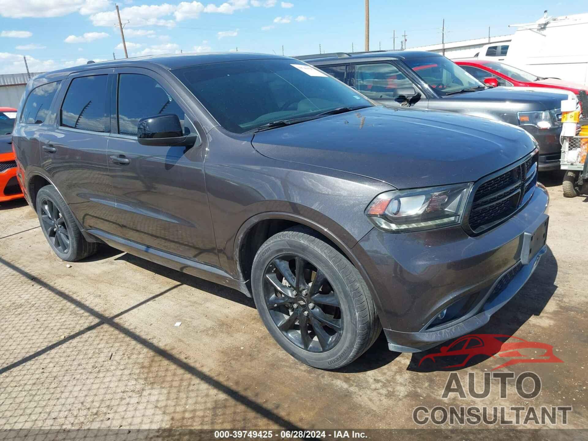 DODGE DURANGO 2019 - 1C4RDHAG0KC847446